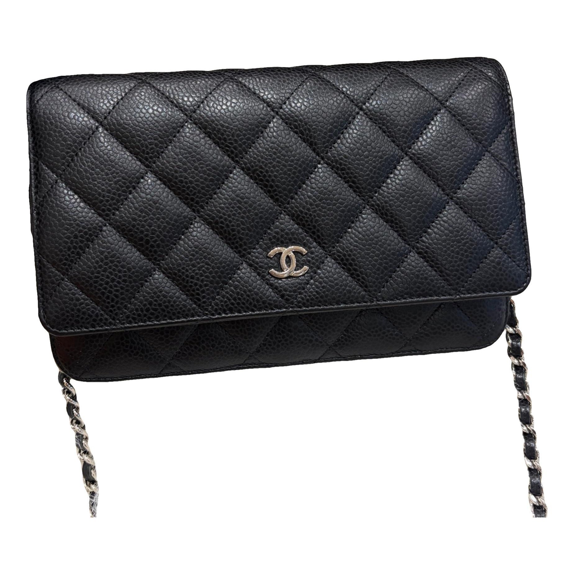 Wallet On Chain Timeless/Classique leather crossbody bag
