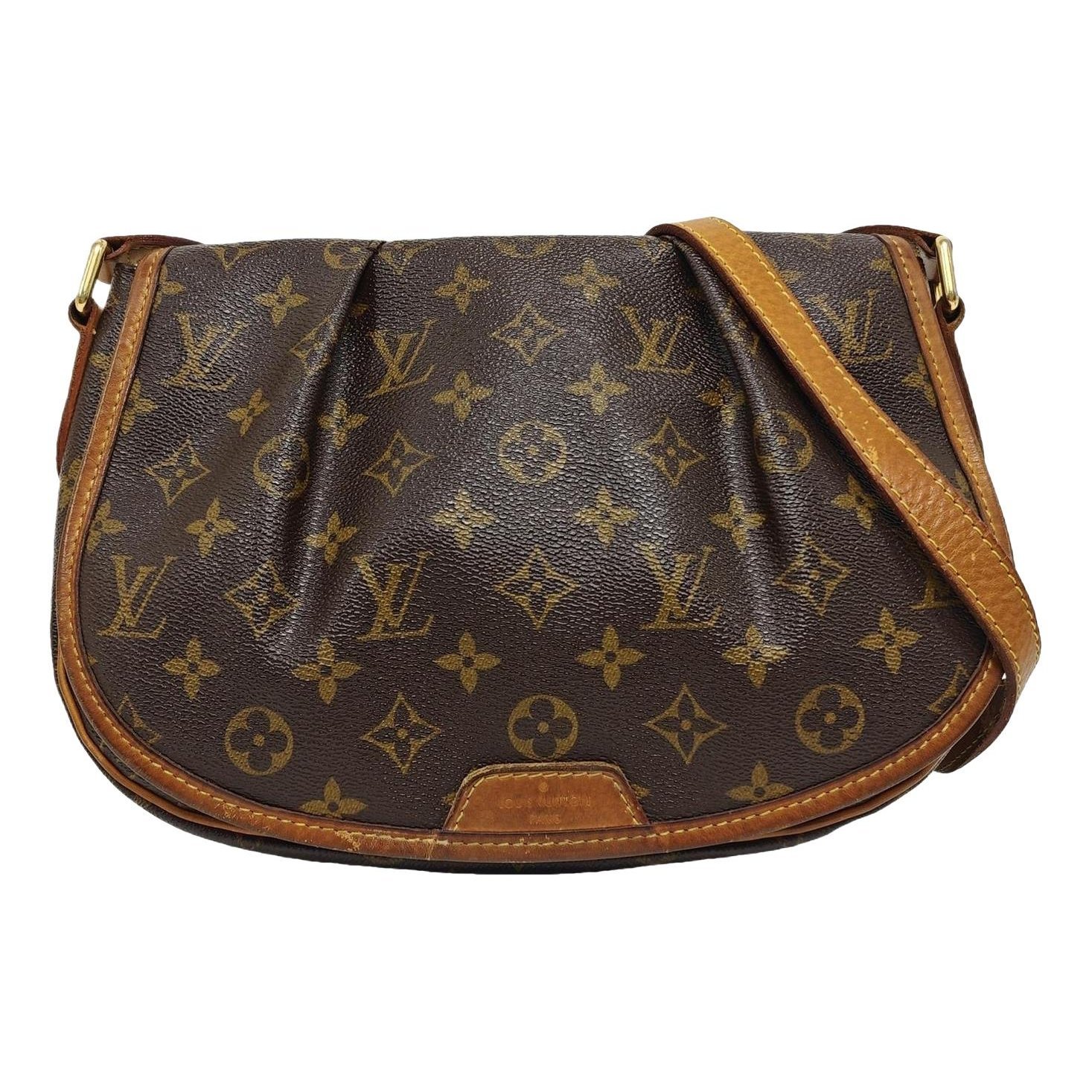 Menilmontant leather handbag