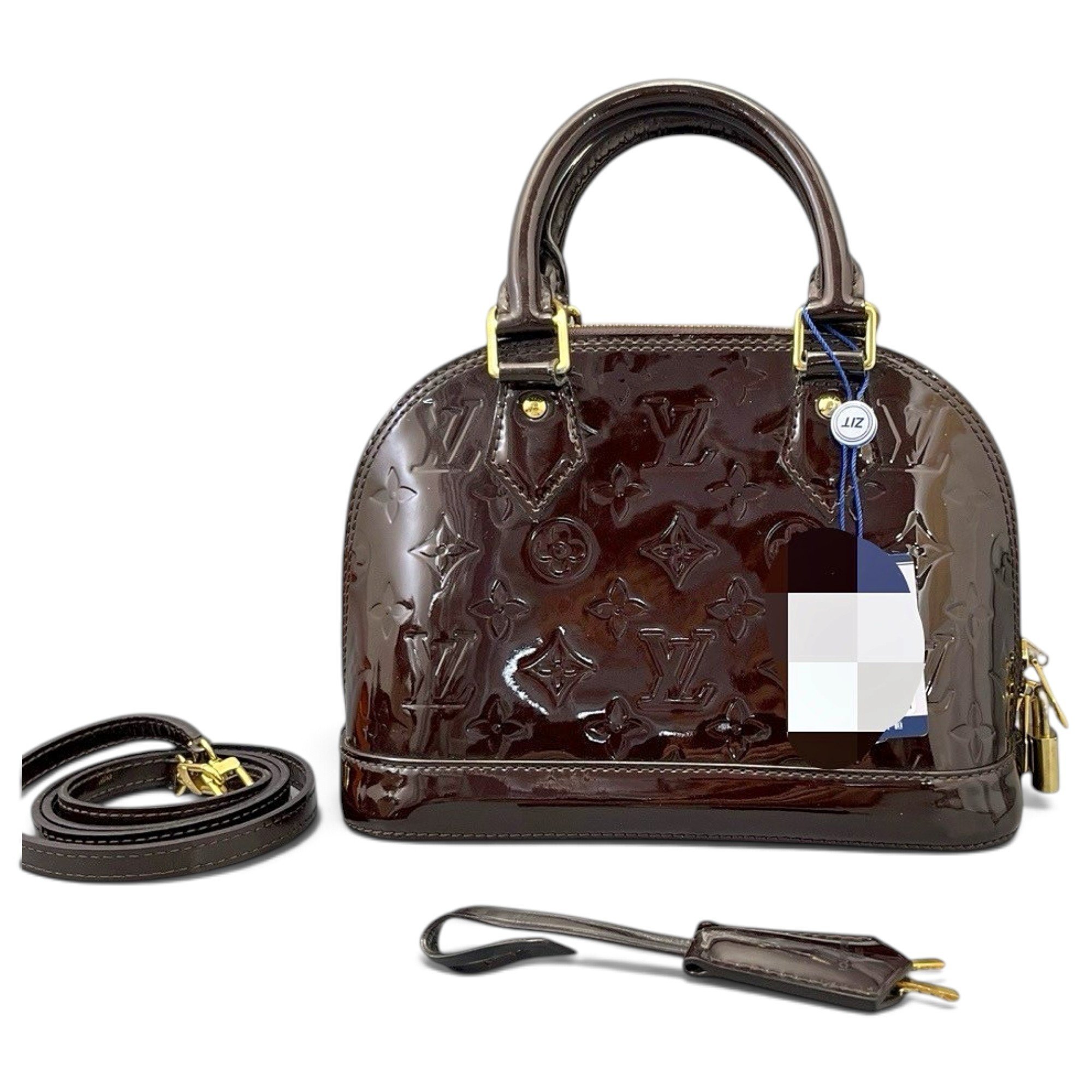Alma BB leather handbag