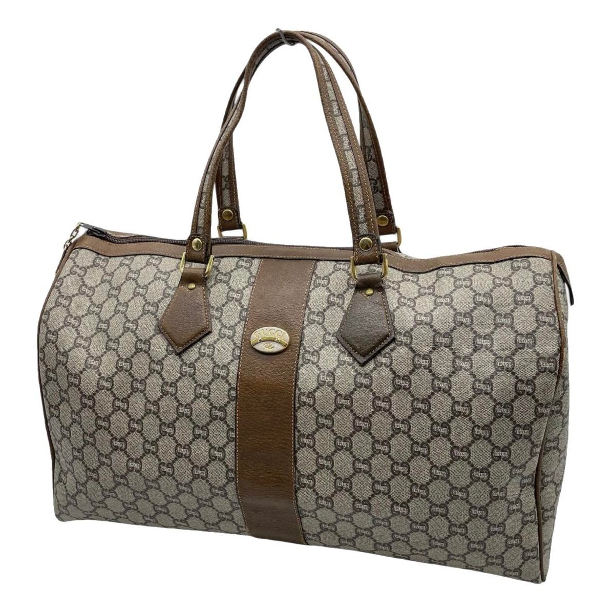 Ophidia Boston leather handbag