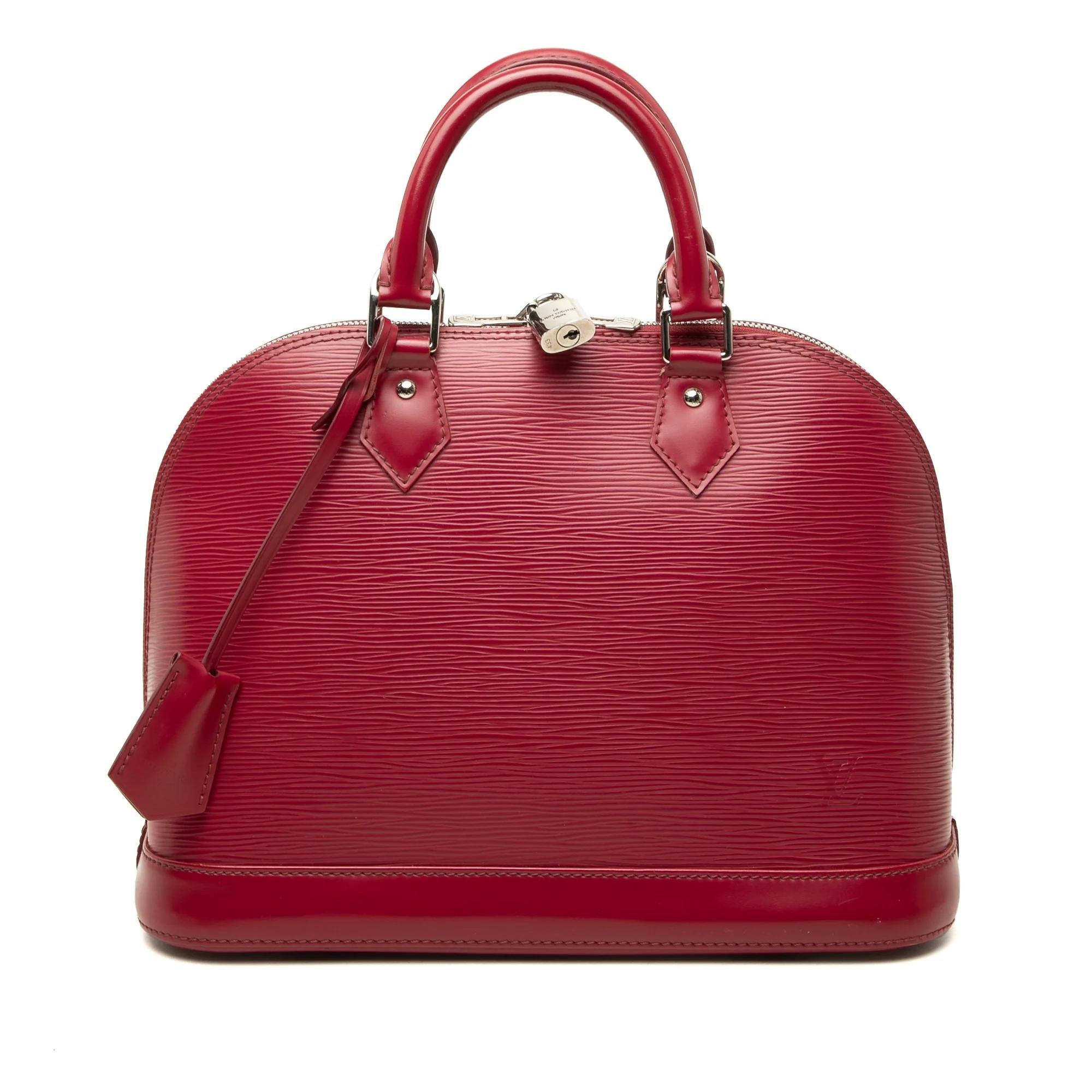 Alma leather handbag