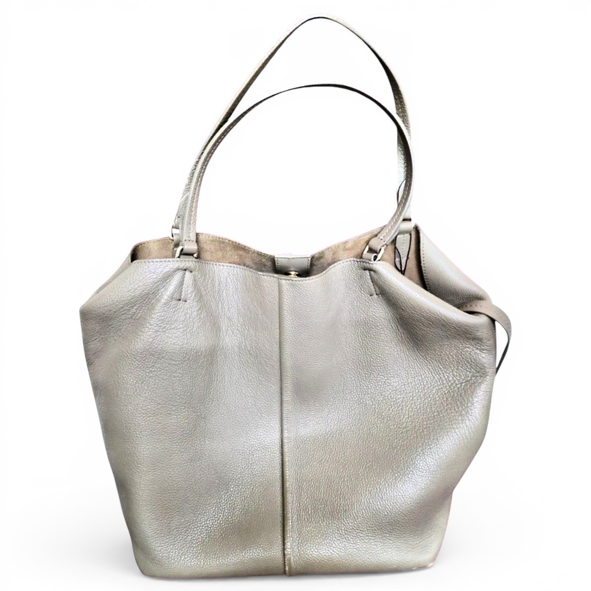 Max Mara Marine leather tote