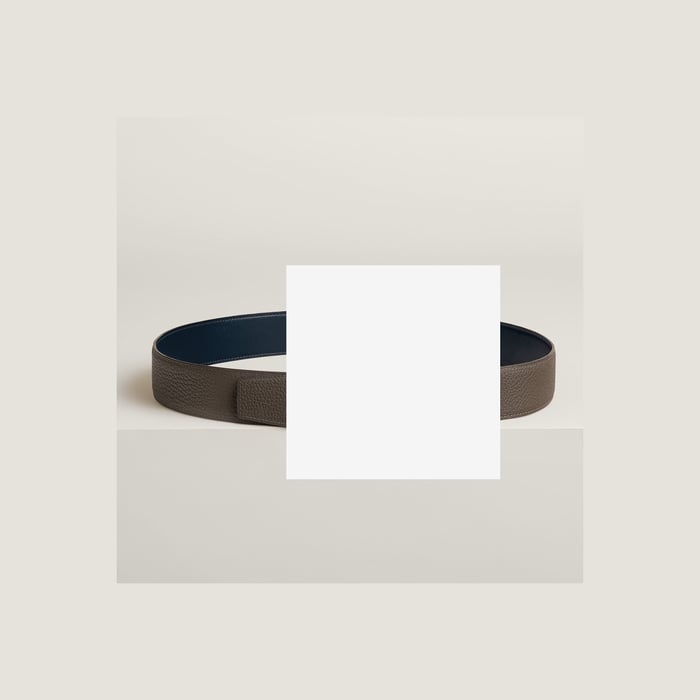 on the Road Belt Buckle & Reversible Leather Strap 38 MM