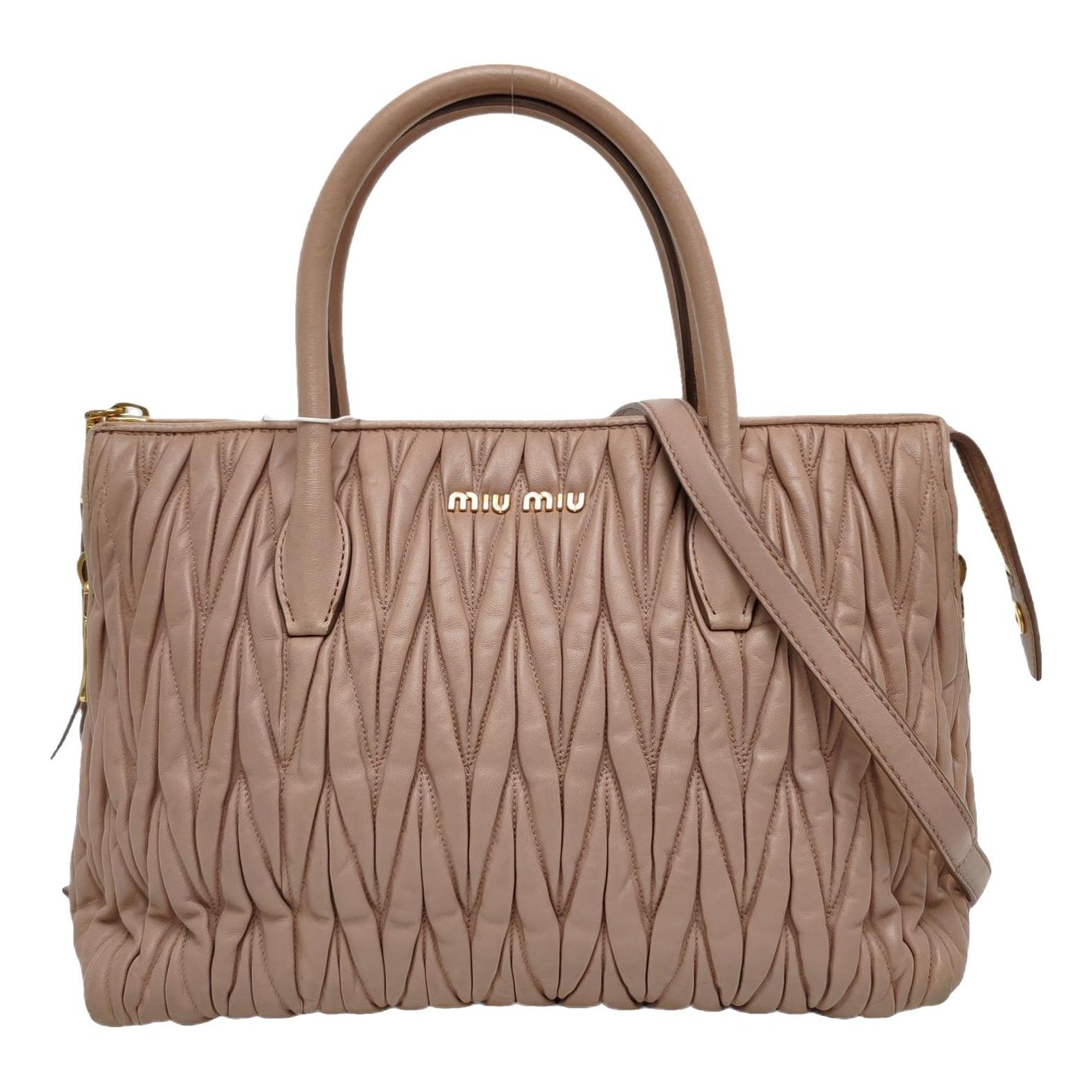 Miu Miu Leather crossbody bag