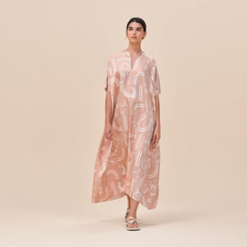 "En Desordre Finesse" belted caftan
