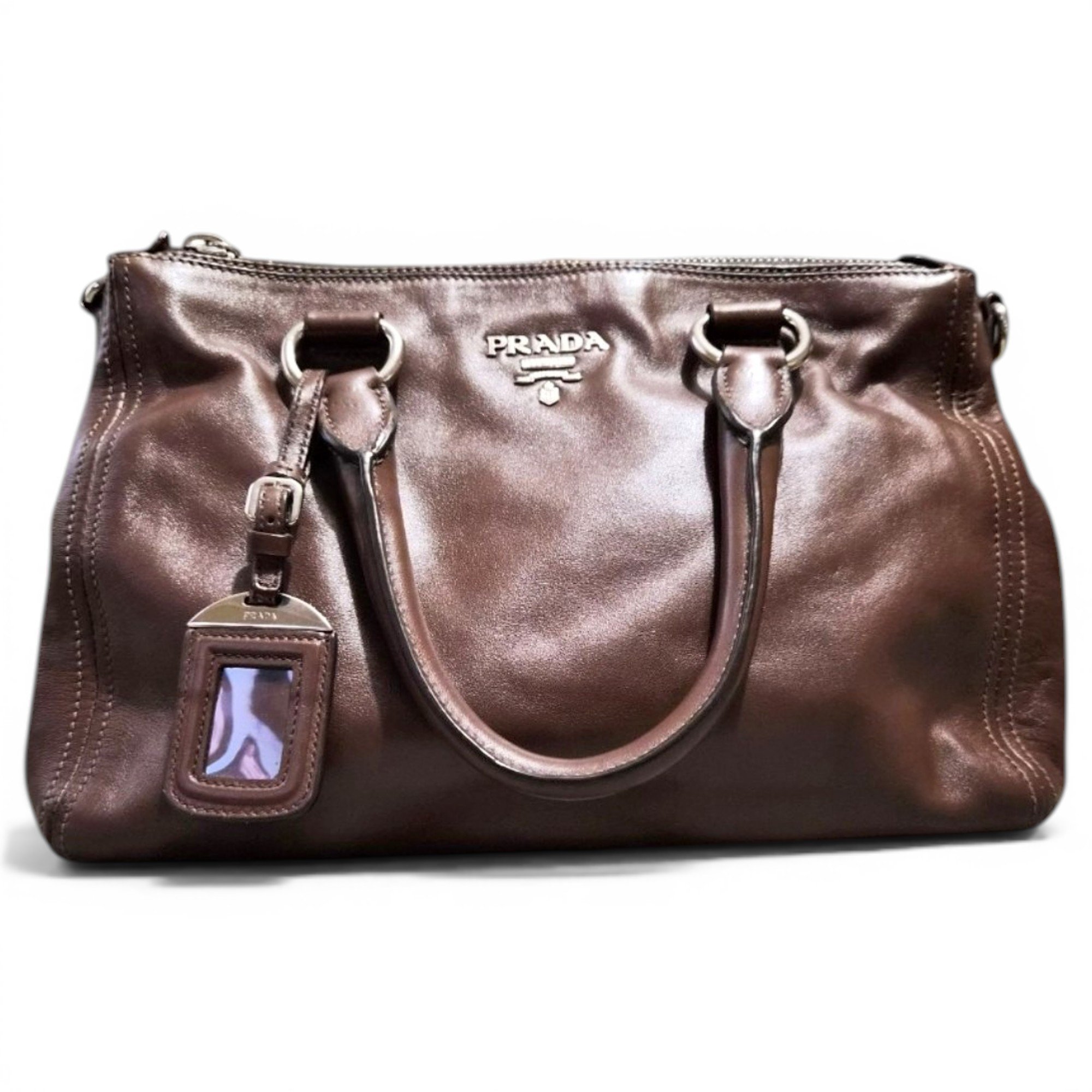 Leather handbag