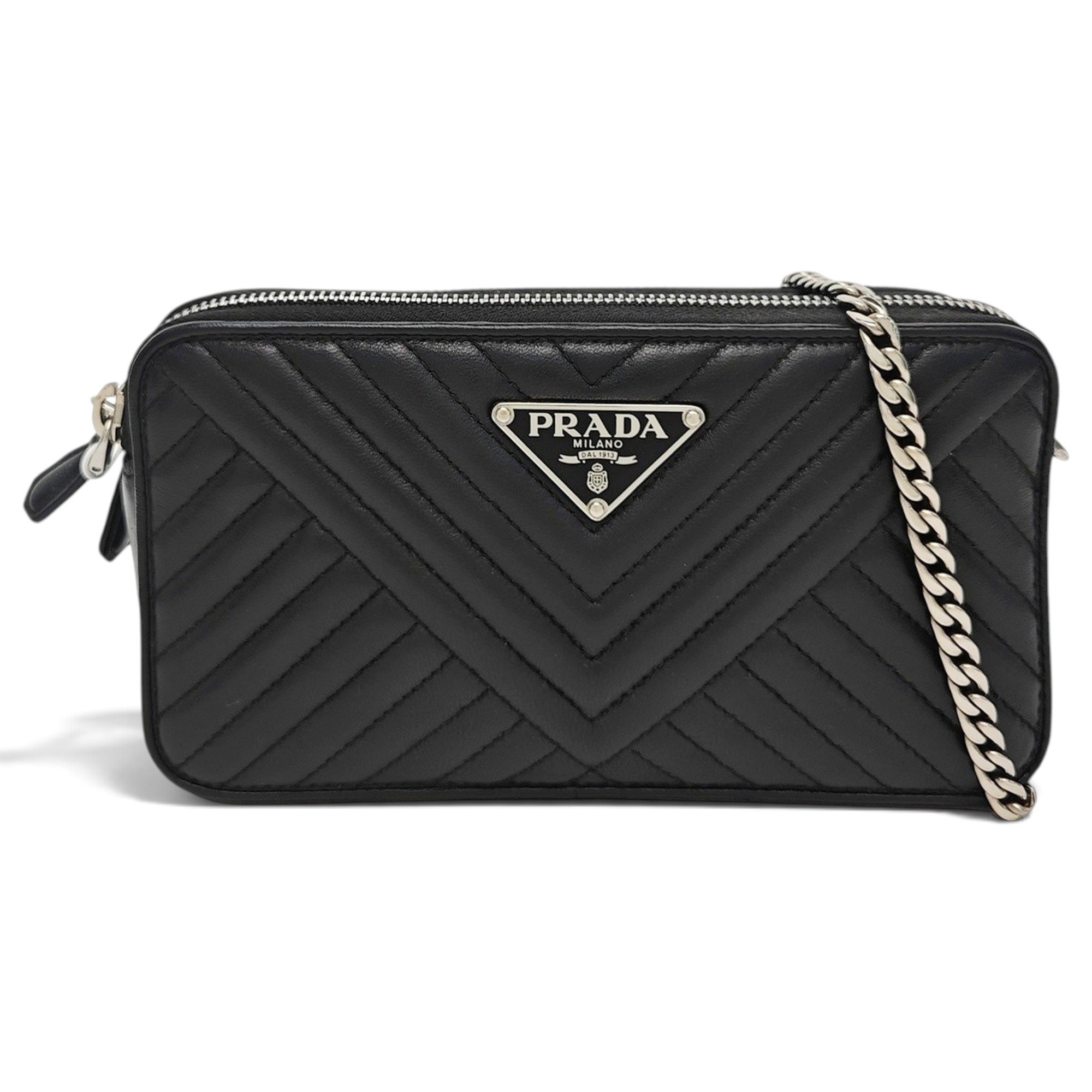 Leather handbag