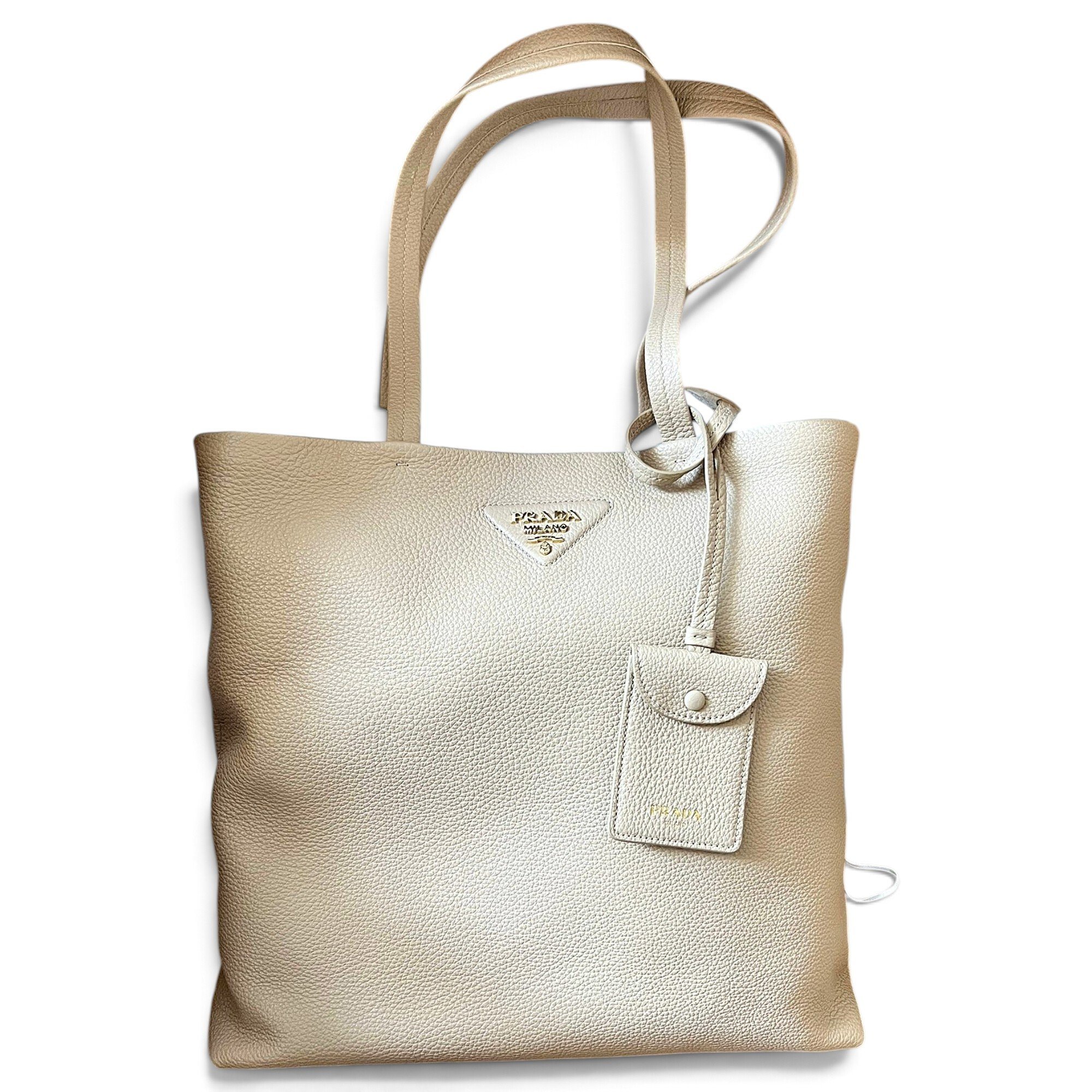 Leather tote