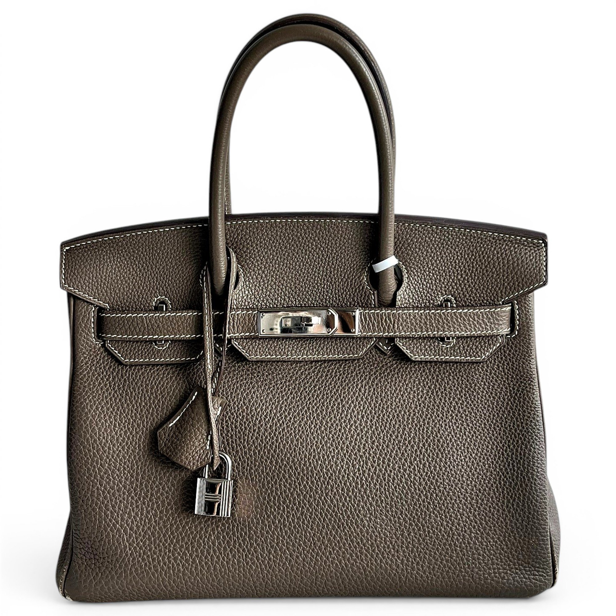 Birkin 30 leather handbag
