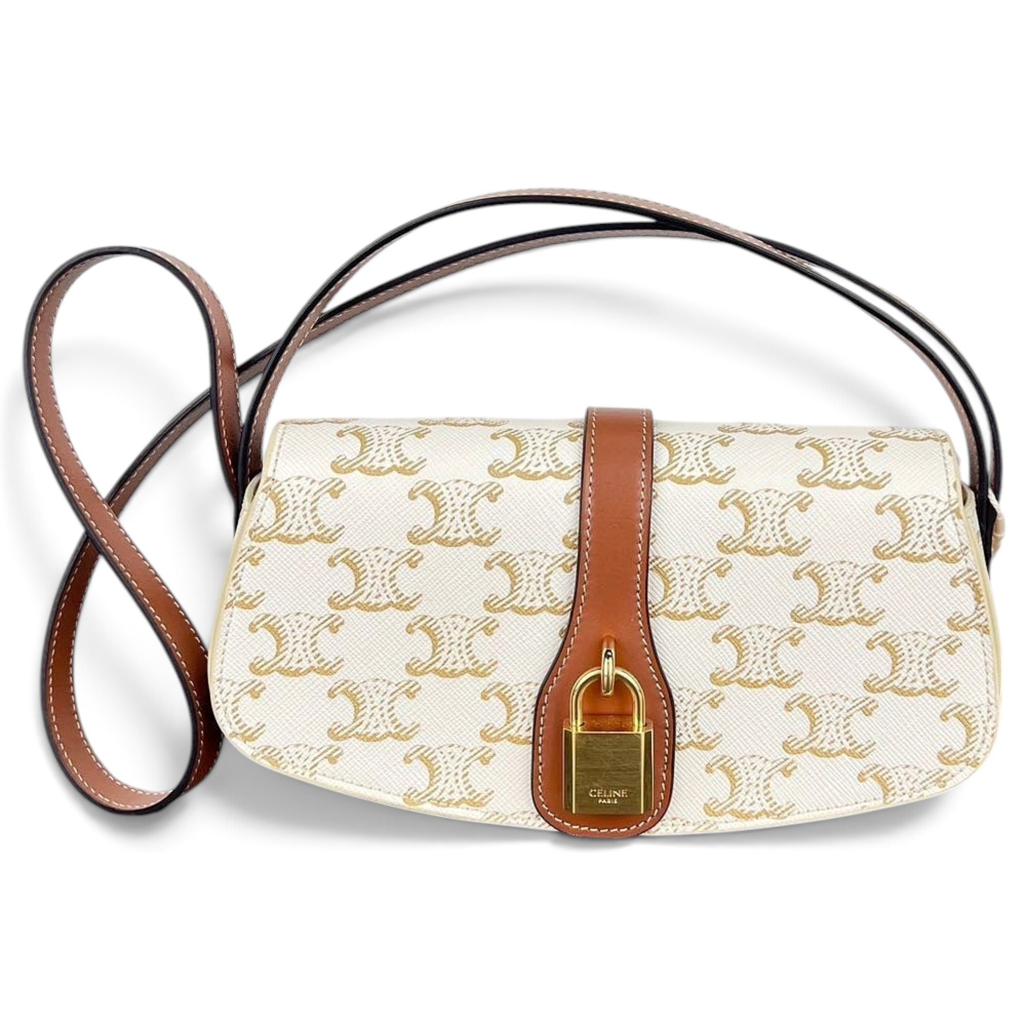 Tabou leather handbag