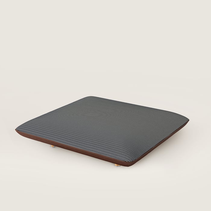 Les Necessaires d'Hermès "Carre d'Assise" Low Stool, Low Model