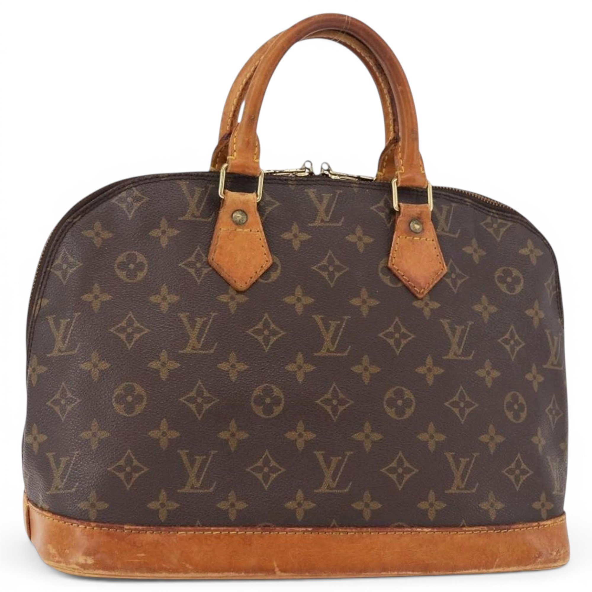 Alma leather handbag