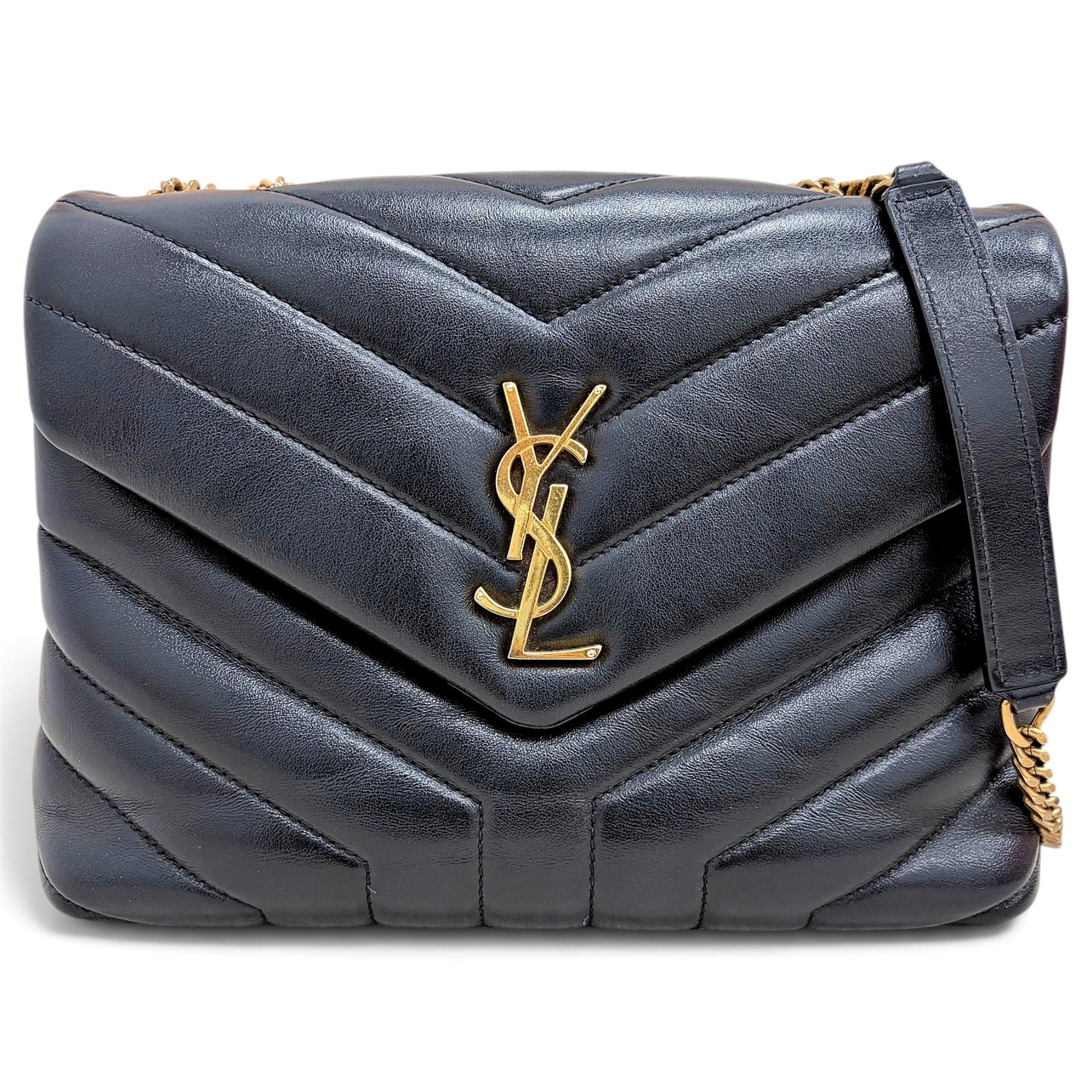 Loulou leather handbag