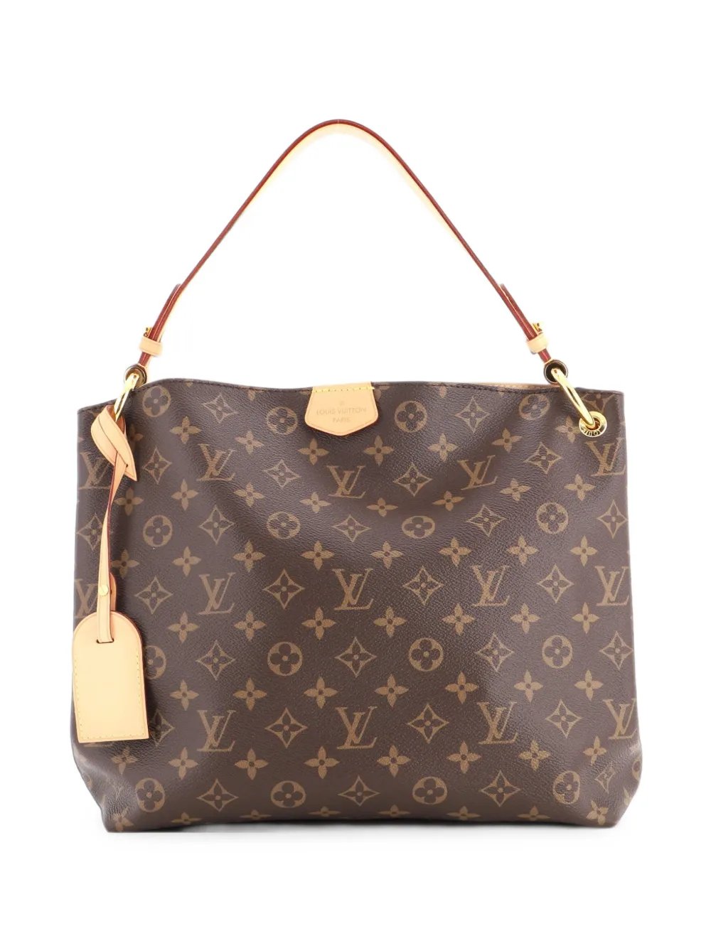 Graceful Handbag Monogram Canvas PM hobo bag