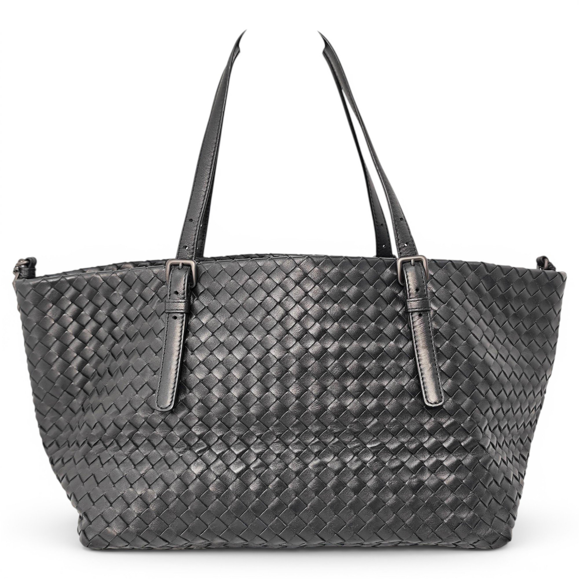 Leather tote