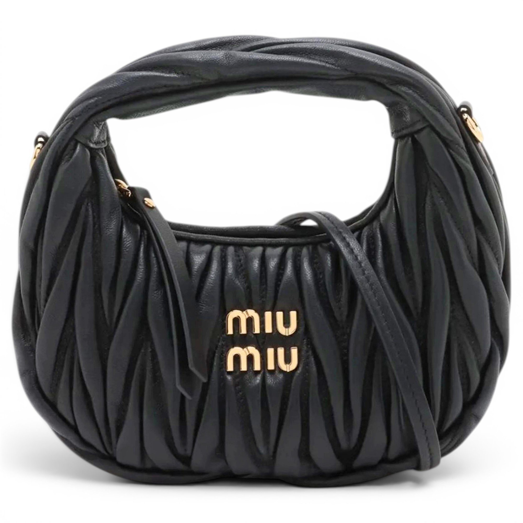 Matelassé leather bag