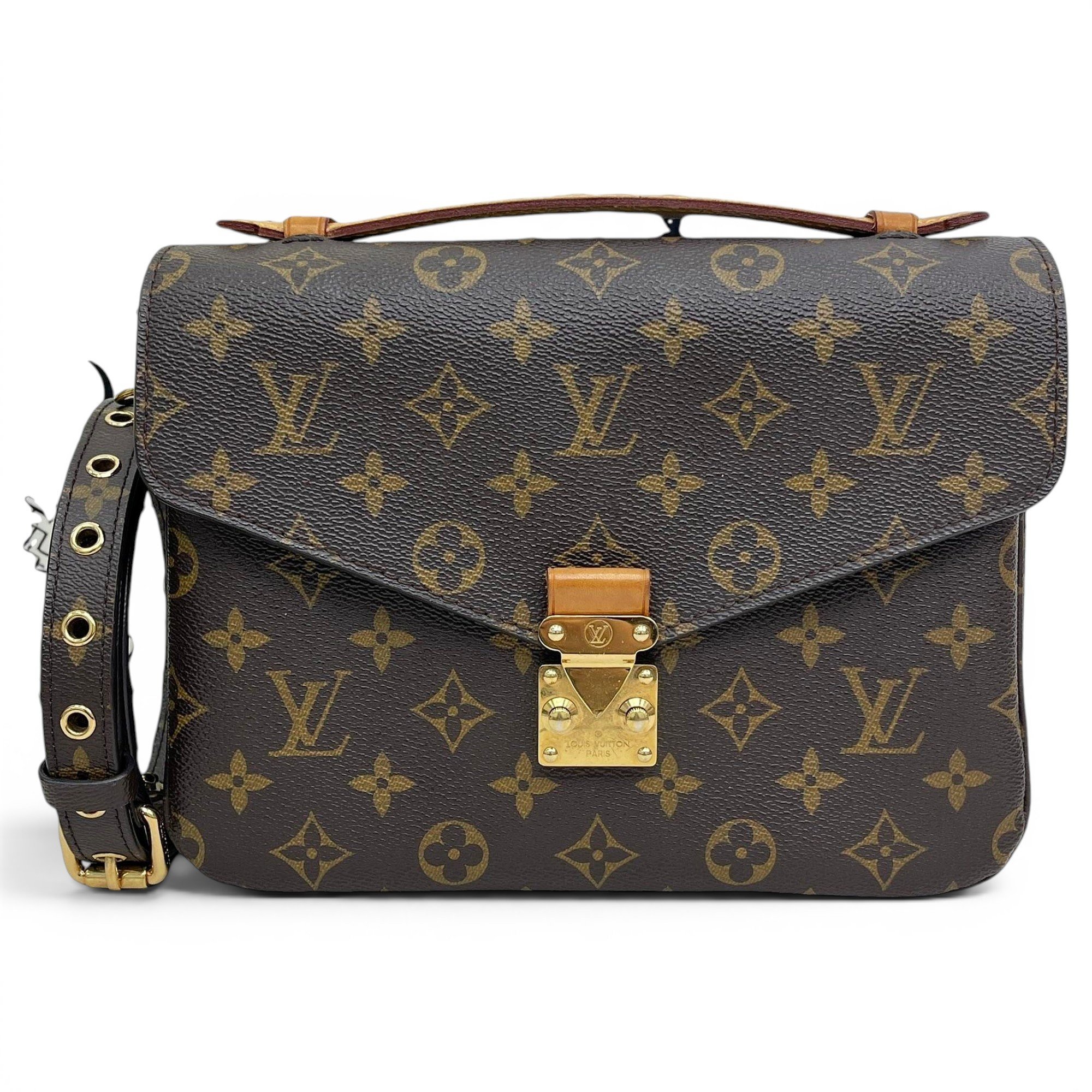 Metis leather handbag