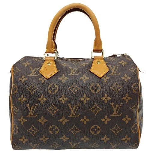 Nano Speedy / Mini HL leather handbag