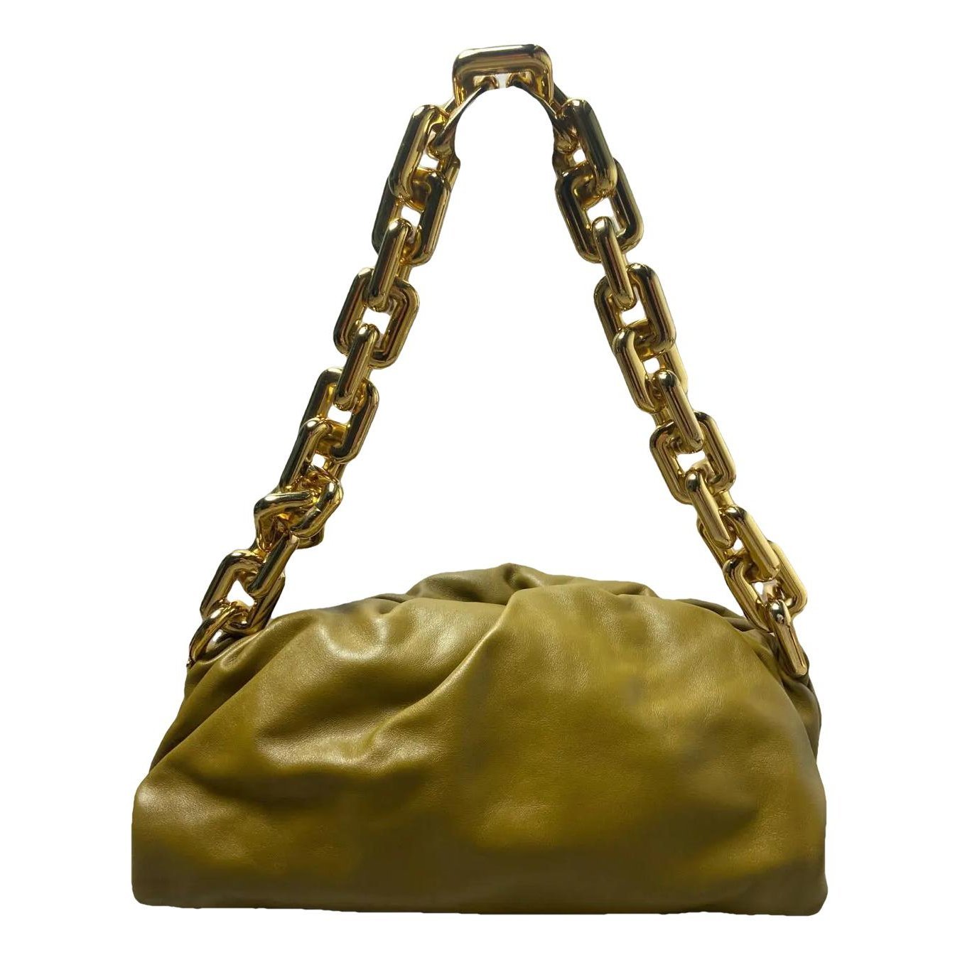 Chain Pouch leather handbag