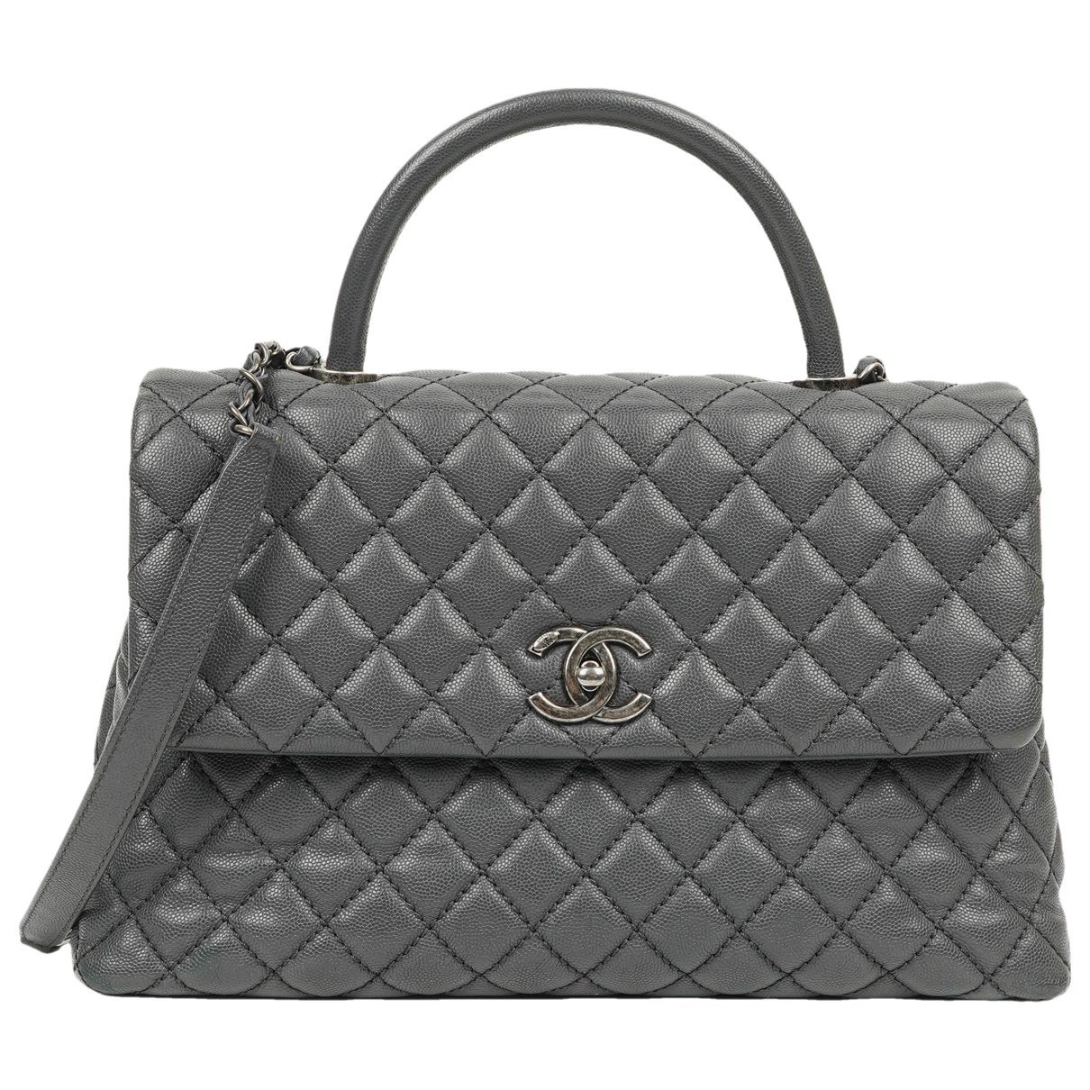 Coco Handle leather handbag