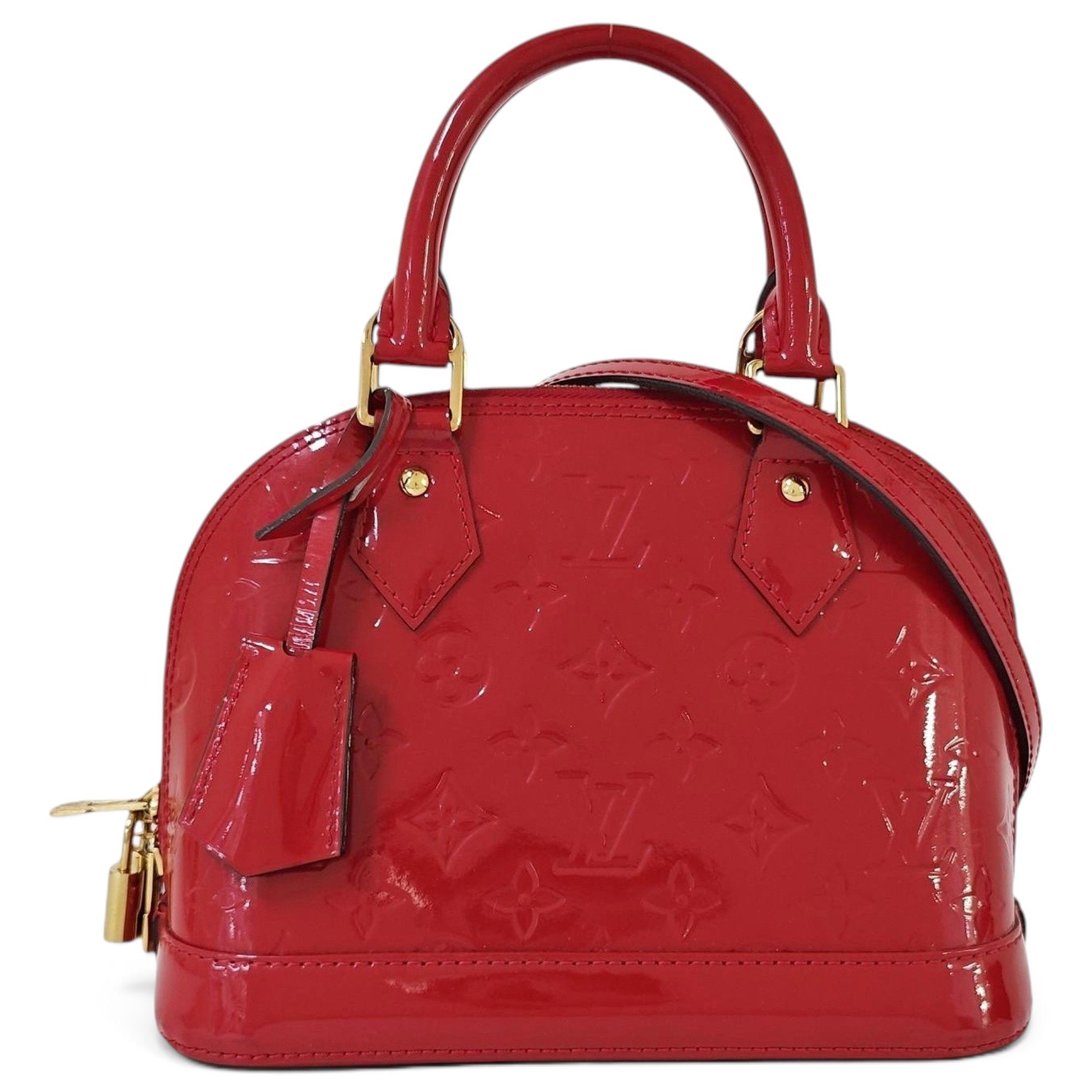 Alma patent leather handbag