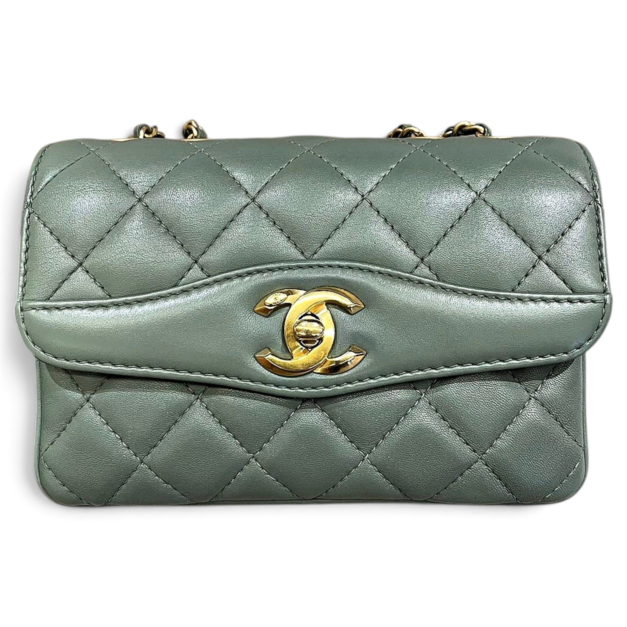 Leather mini bag