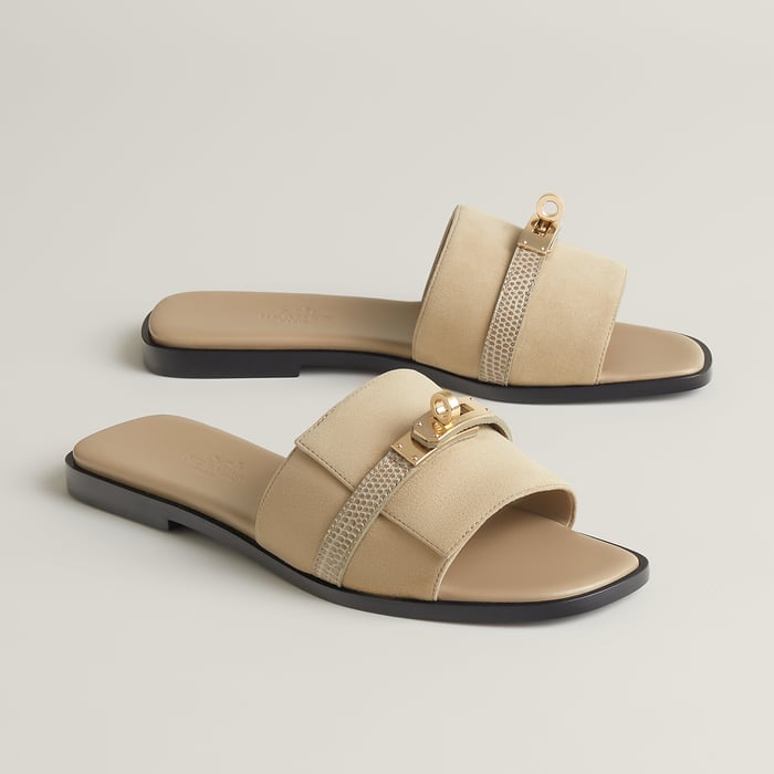 Beige Lin Giulia Sandal