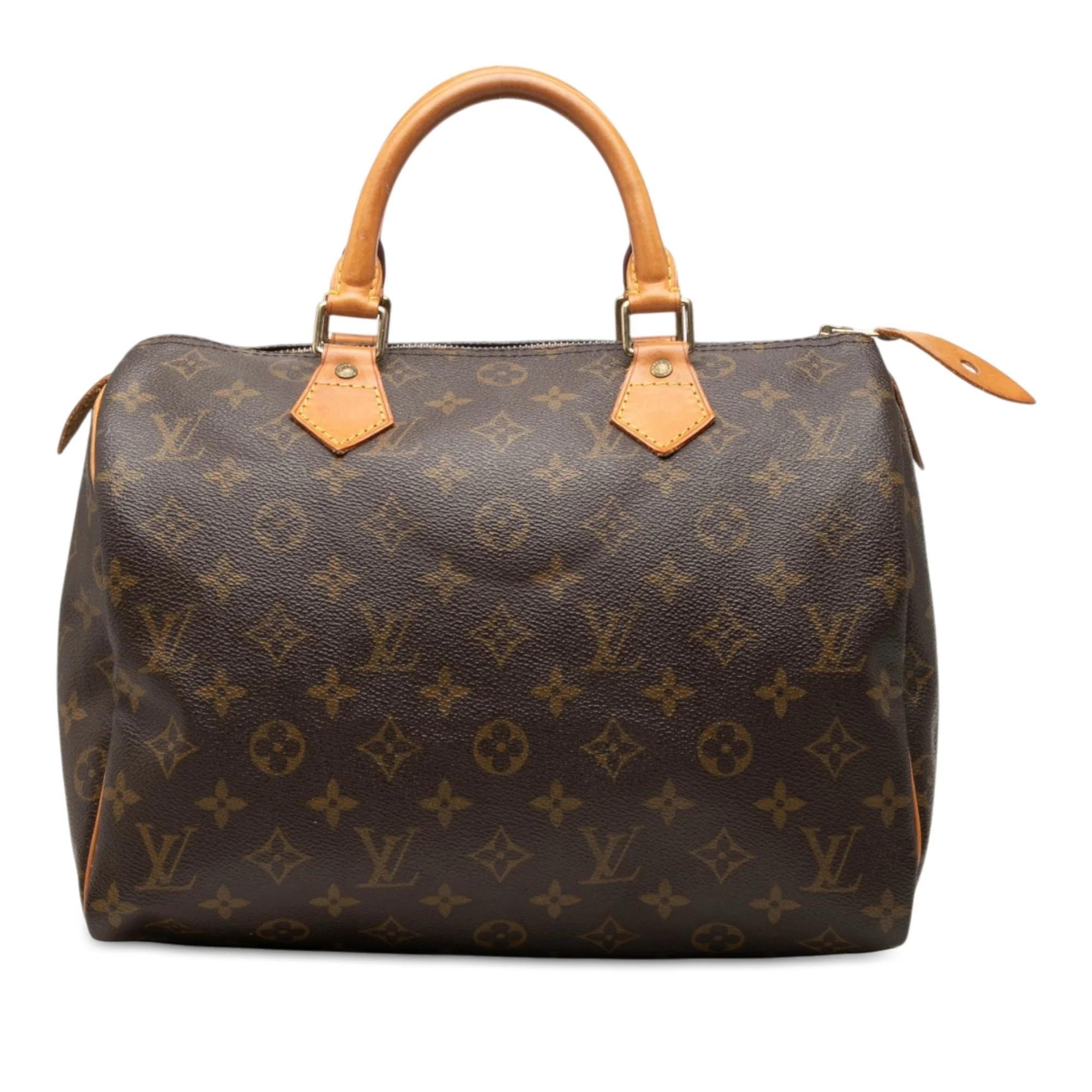 Speedy leather bag