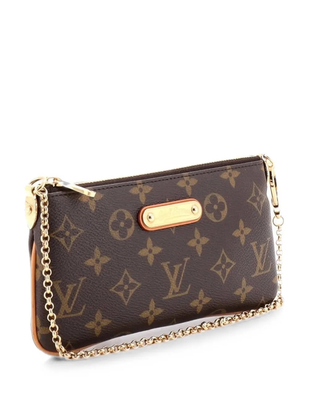 Milla Pochette Monogram Canvas MM clutch bag
