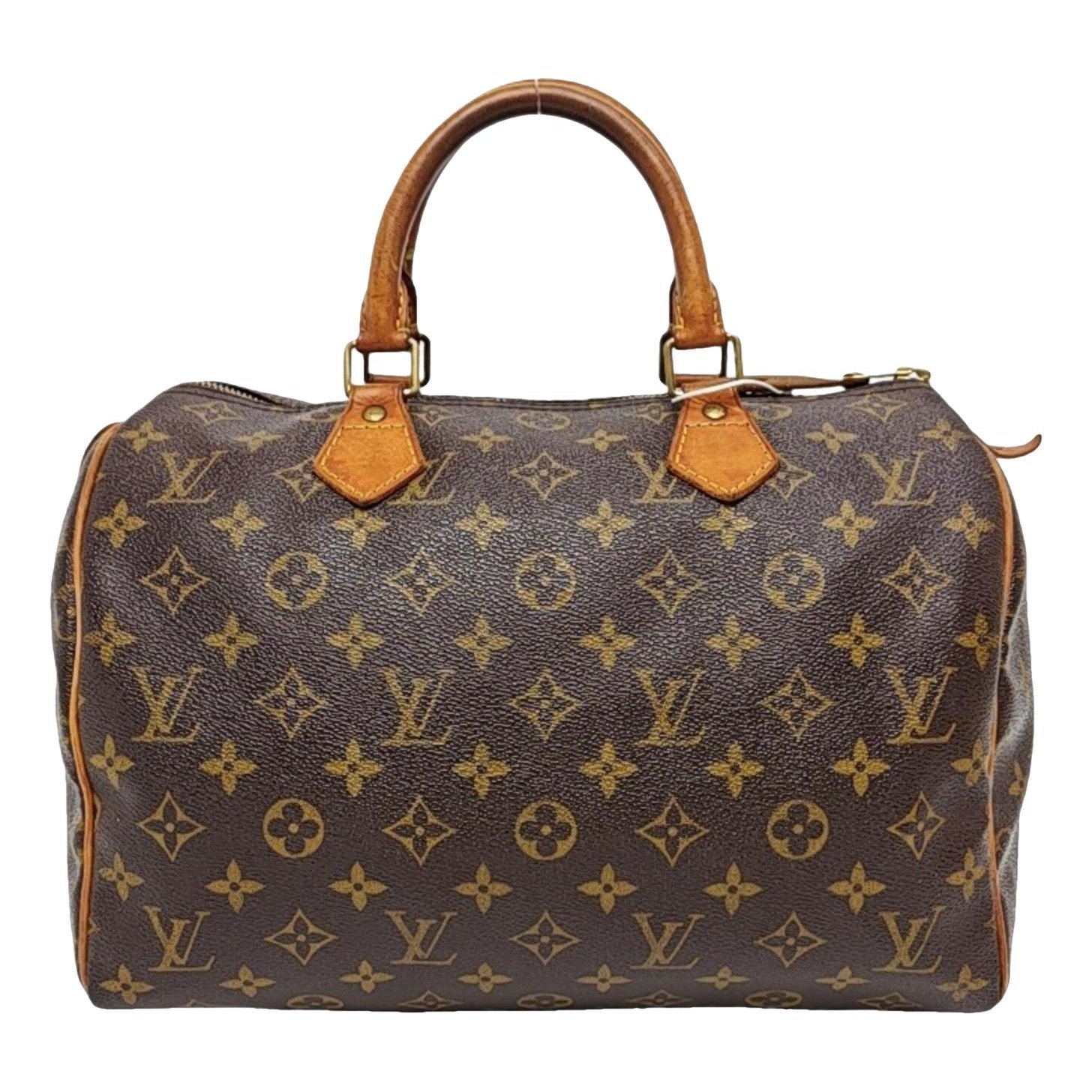 Nano Speedy / Mini HL leather handbag