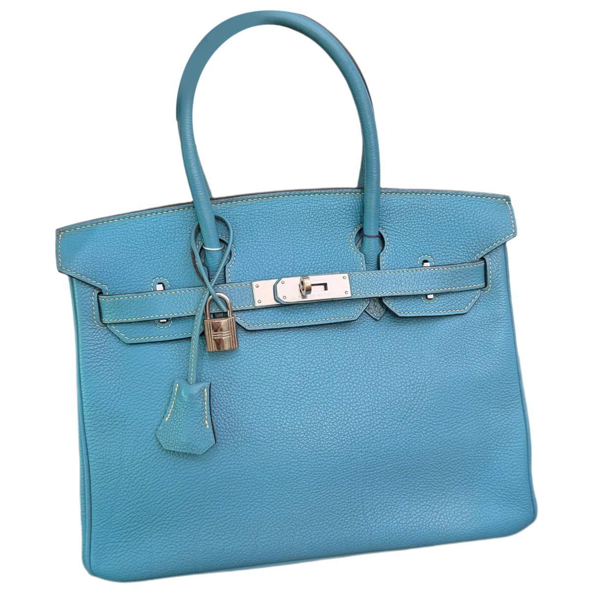 Birkin 30 leather handbag