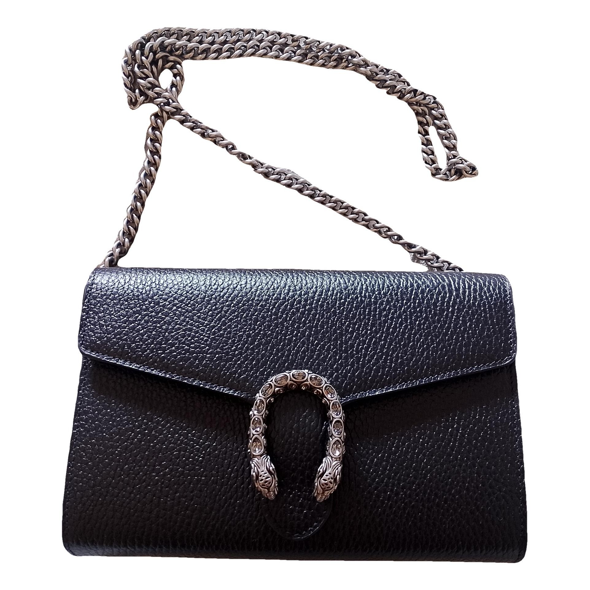 Dionysus leather clutch bag