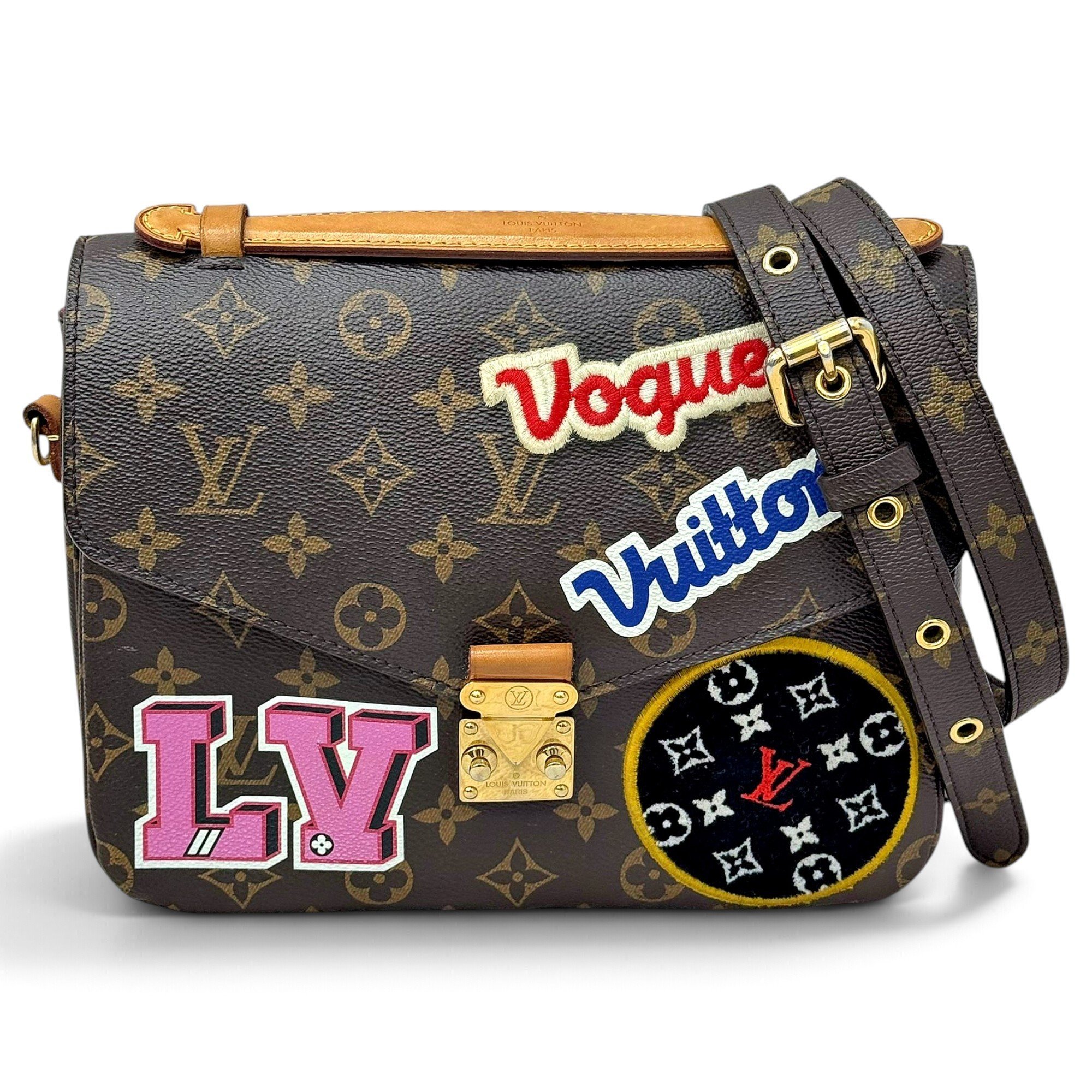 Metis leather handbag