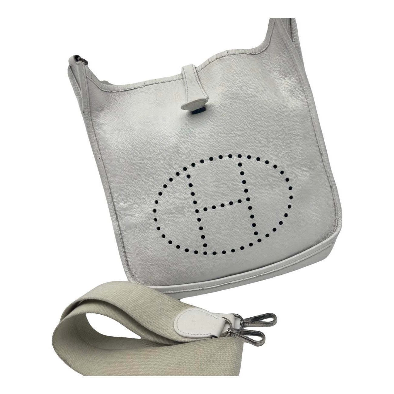 Evelyne leather handbag