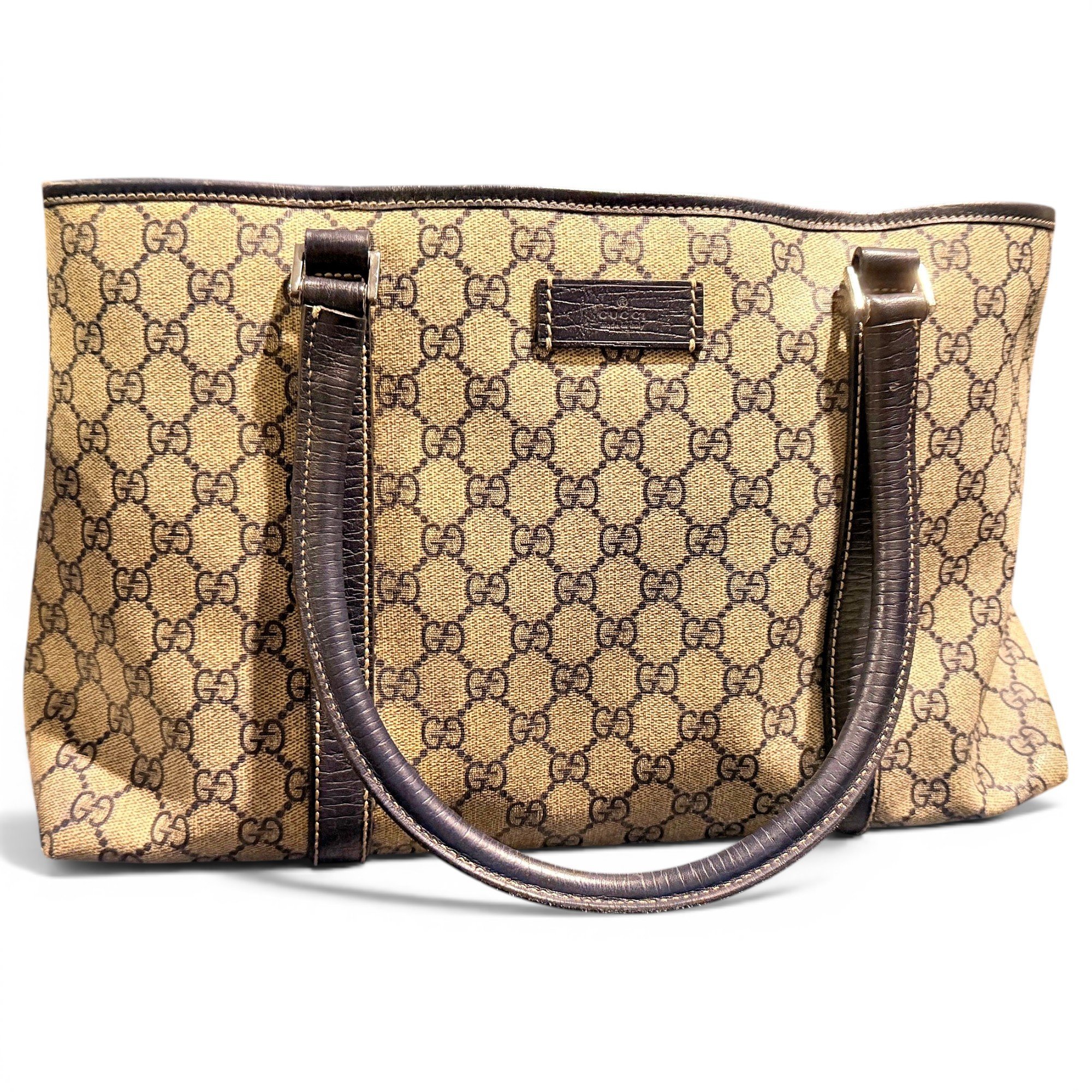 Joy leather tote