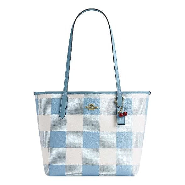 Leather tote