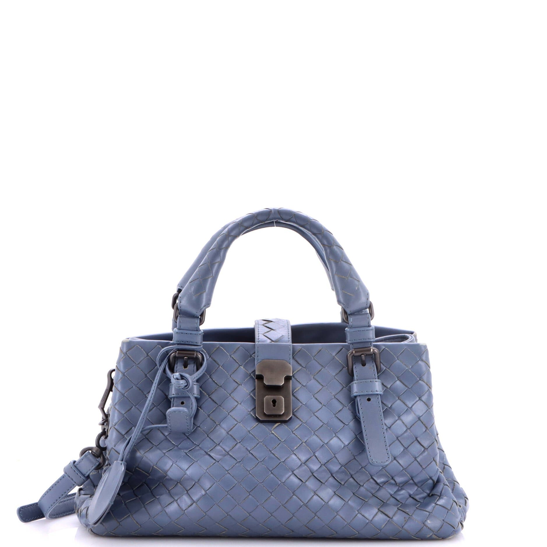 Roma Bag Intrecciato Nappa Mini