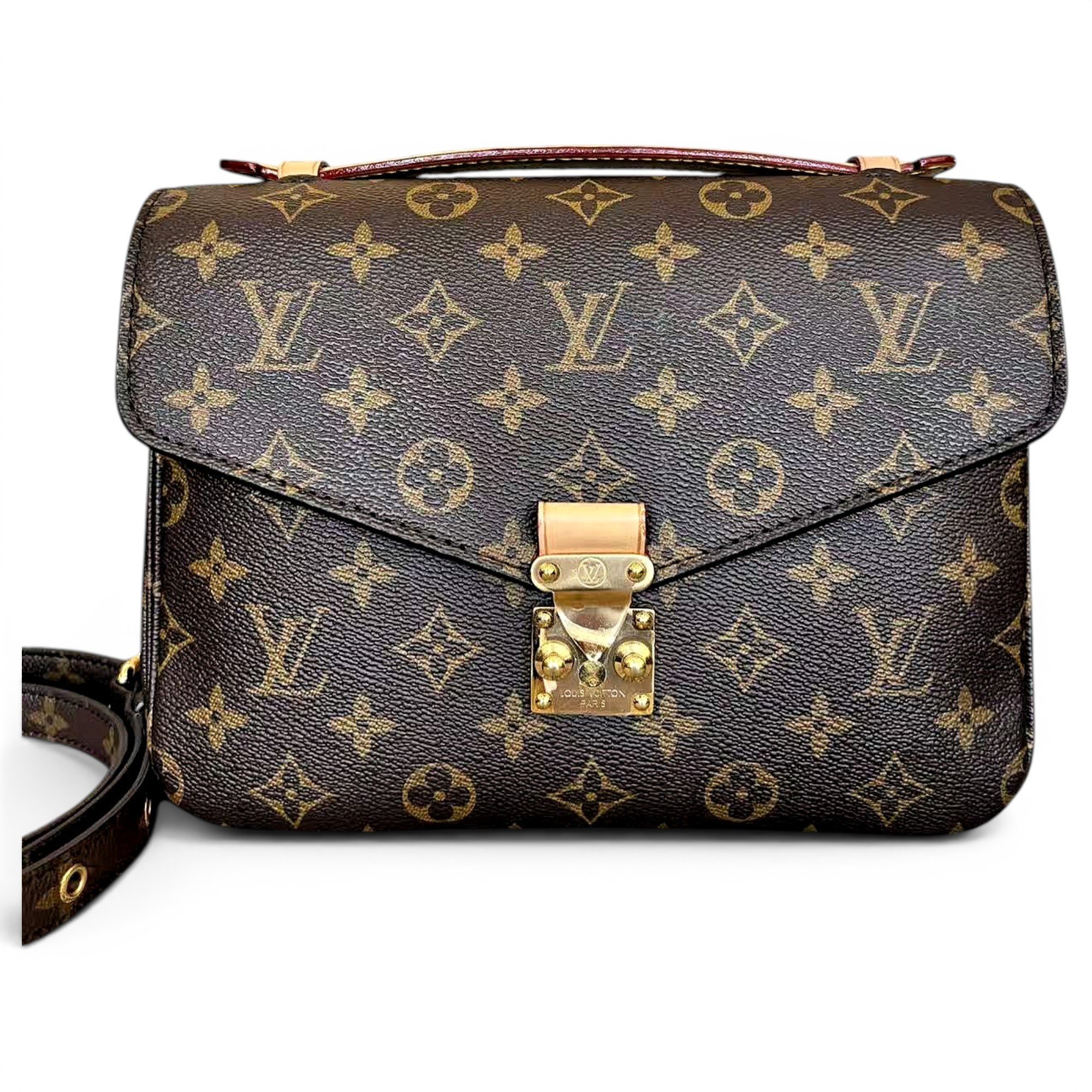 Metis leather handbag