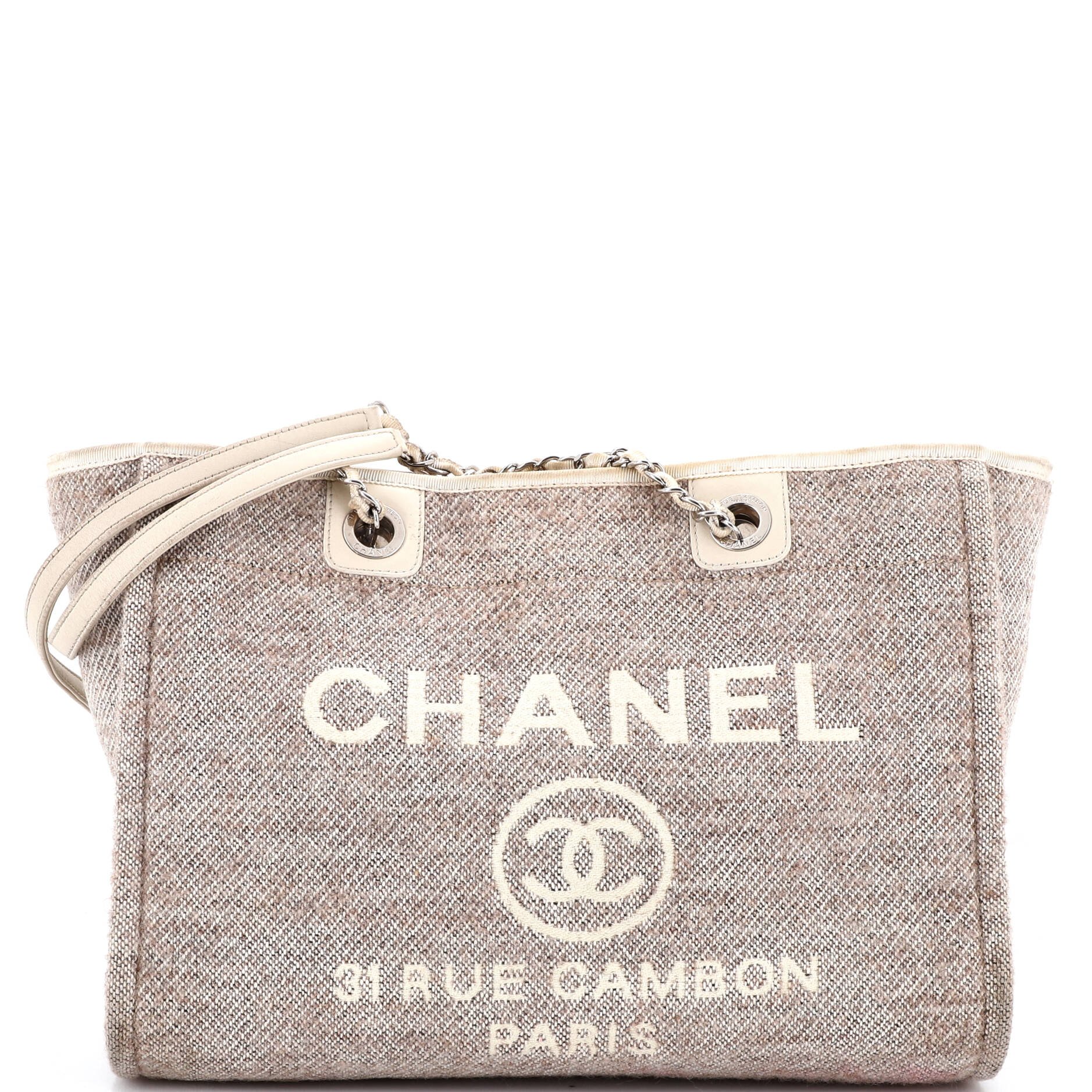 Deauville Tote Tweed Small