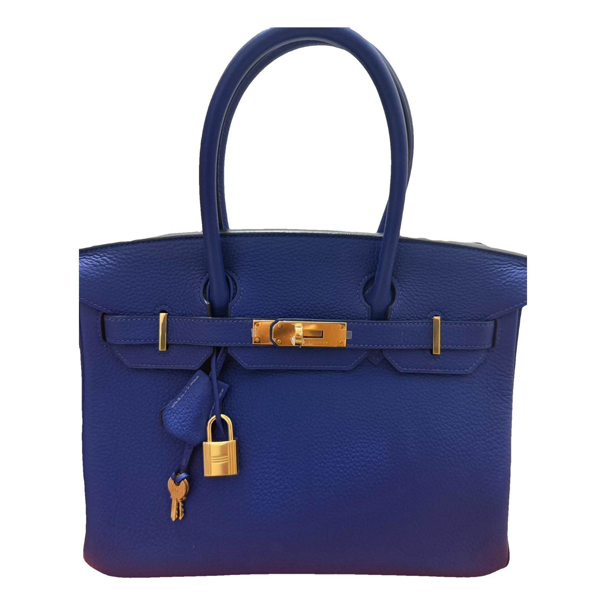 Birkin 30 leather handbag