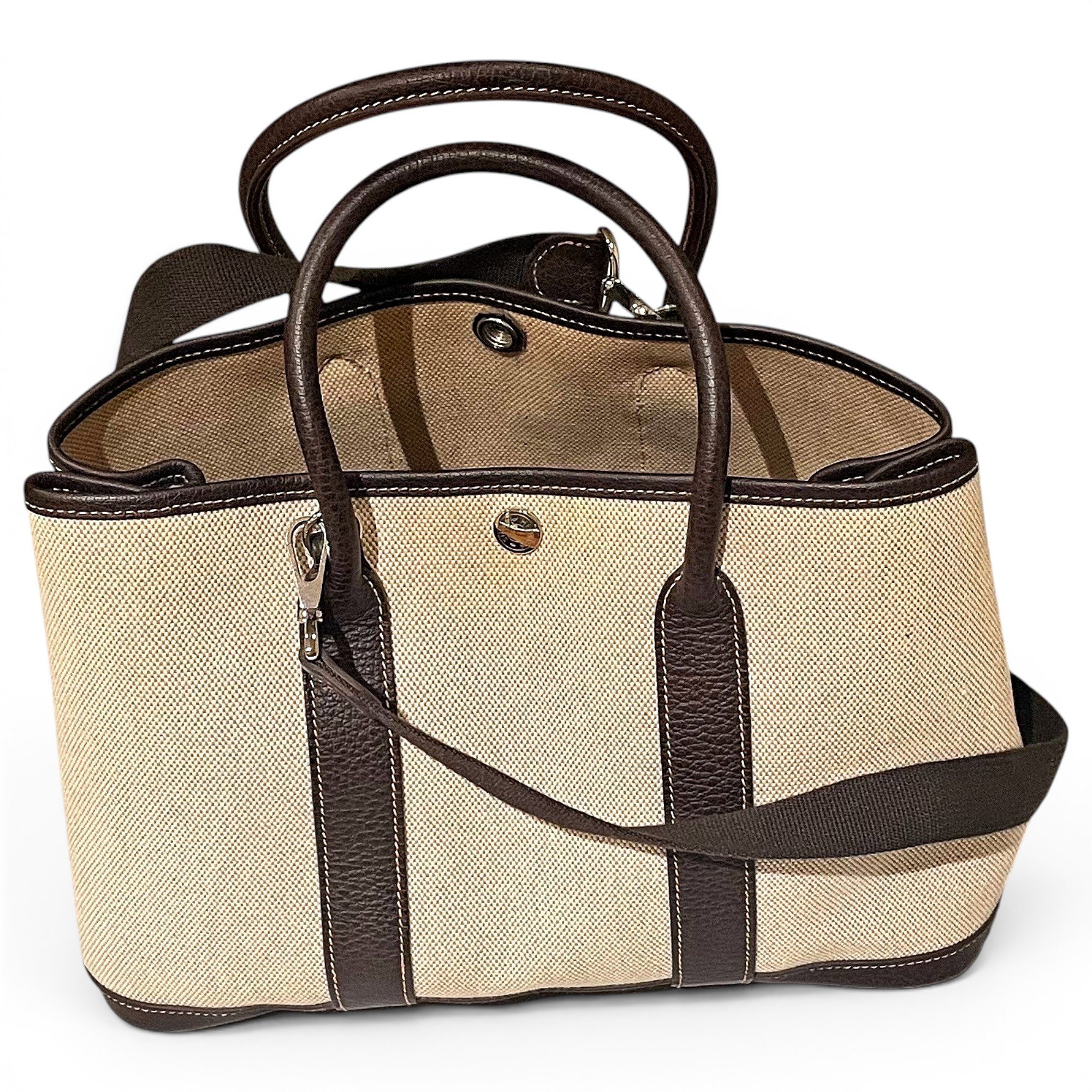 Garden Party leather tote