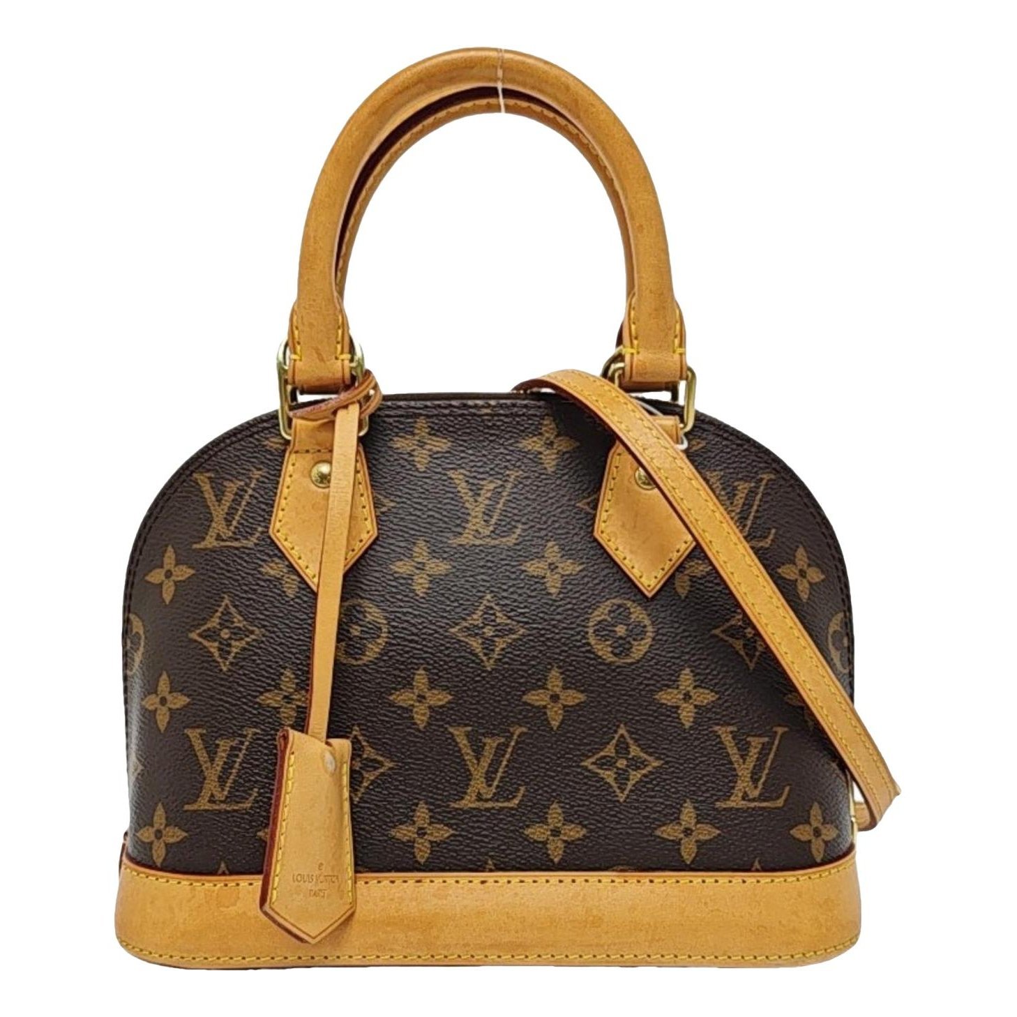 Alma leather handbag