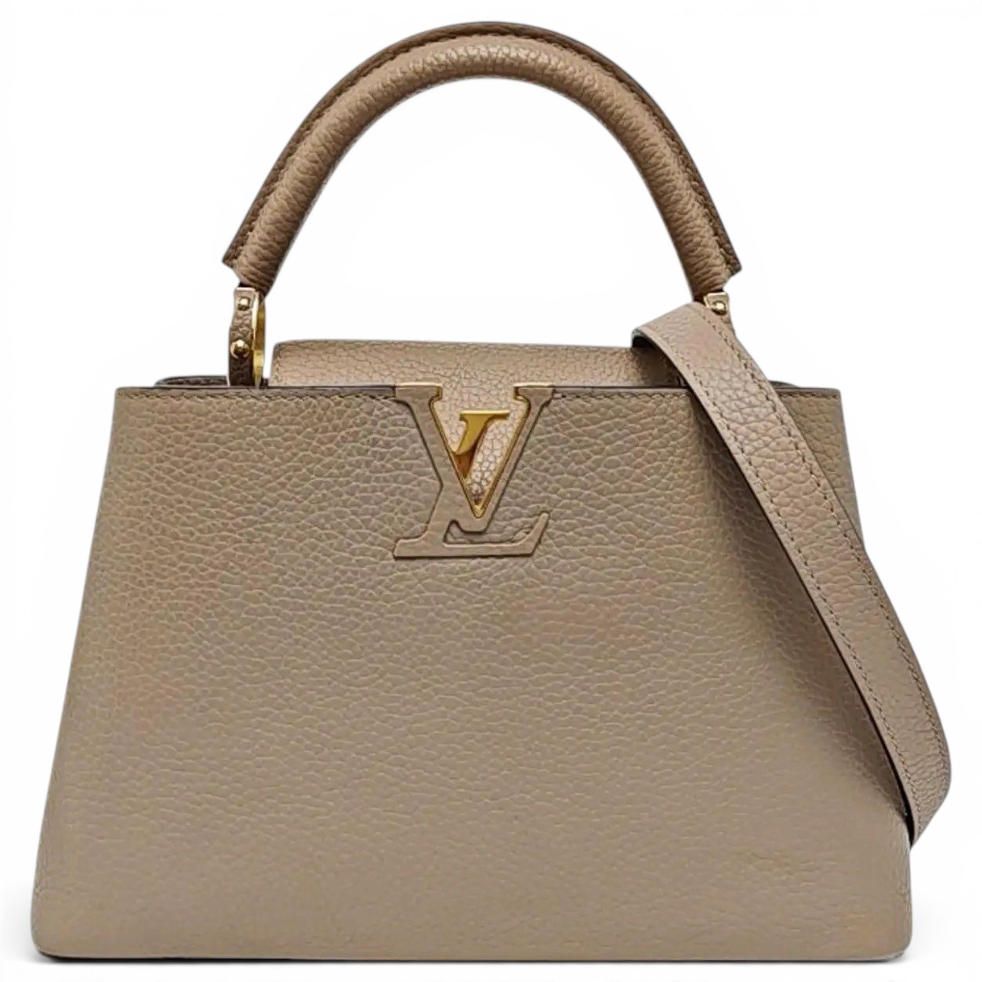 Capucines leather handbag