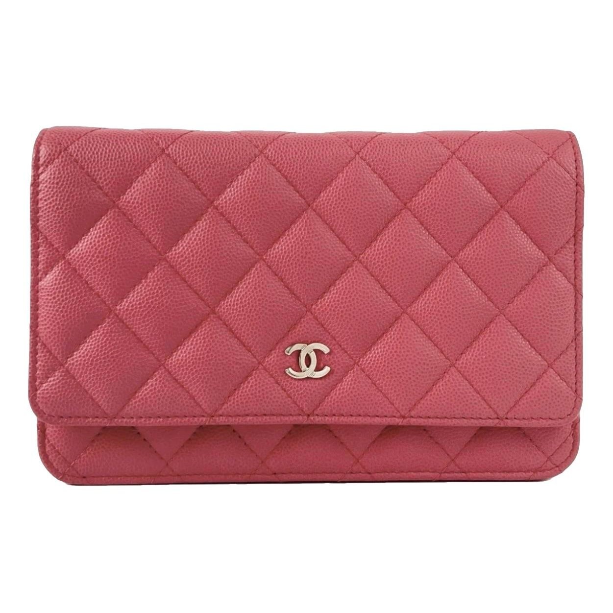 Wallet On Chain Timeless/Classique leather crossbody bag