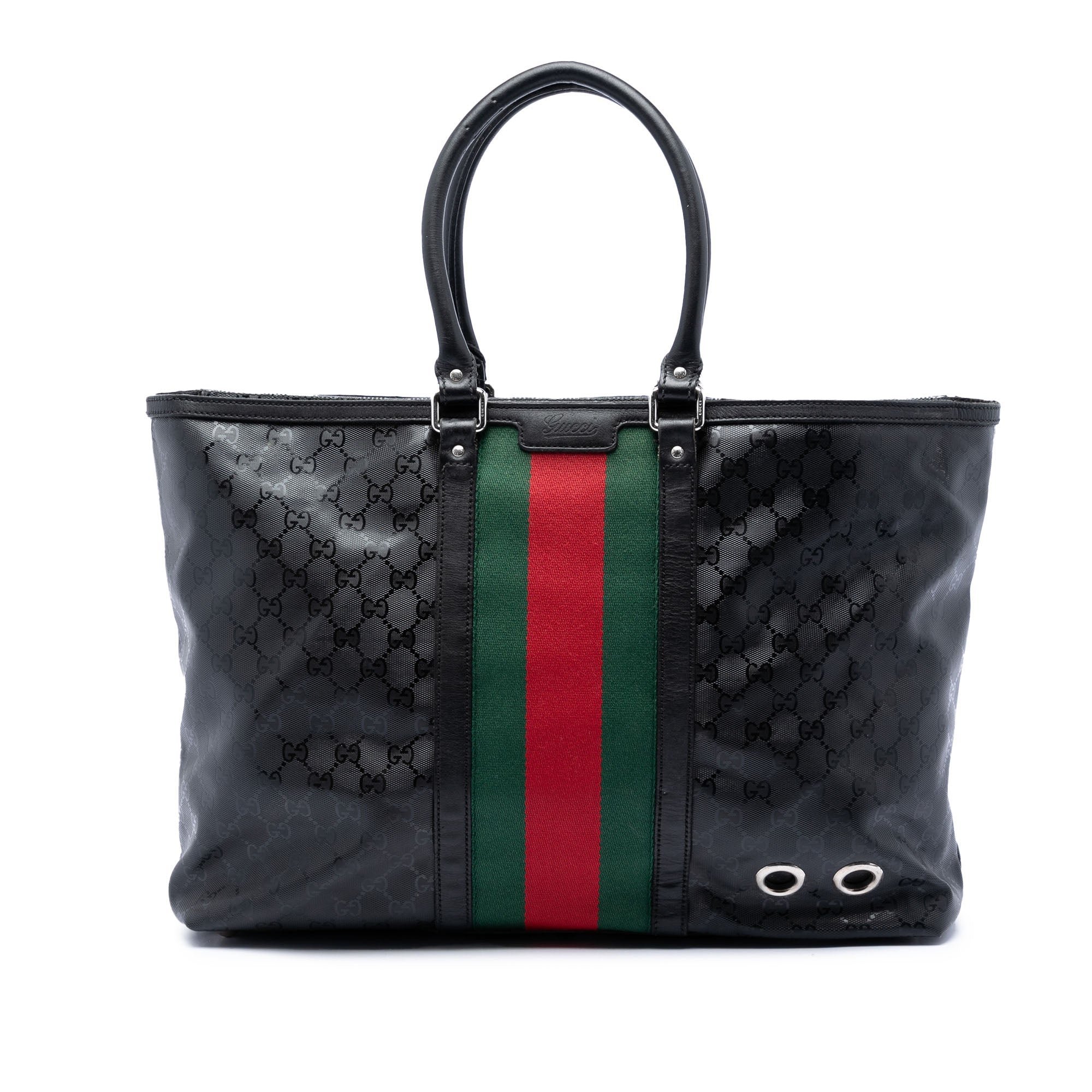 Leather tote