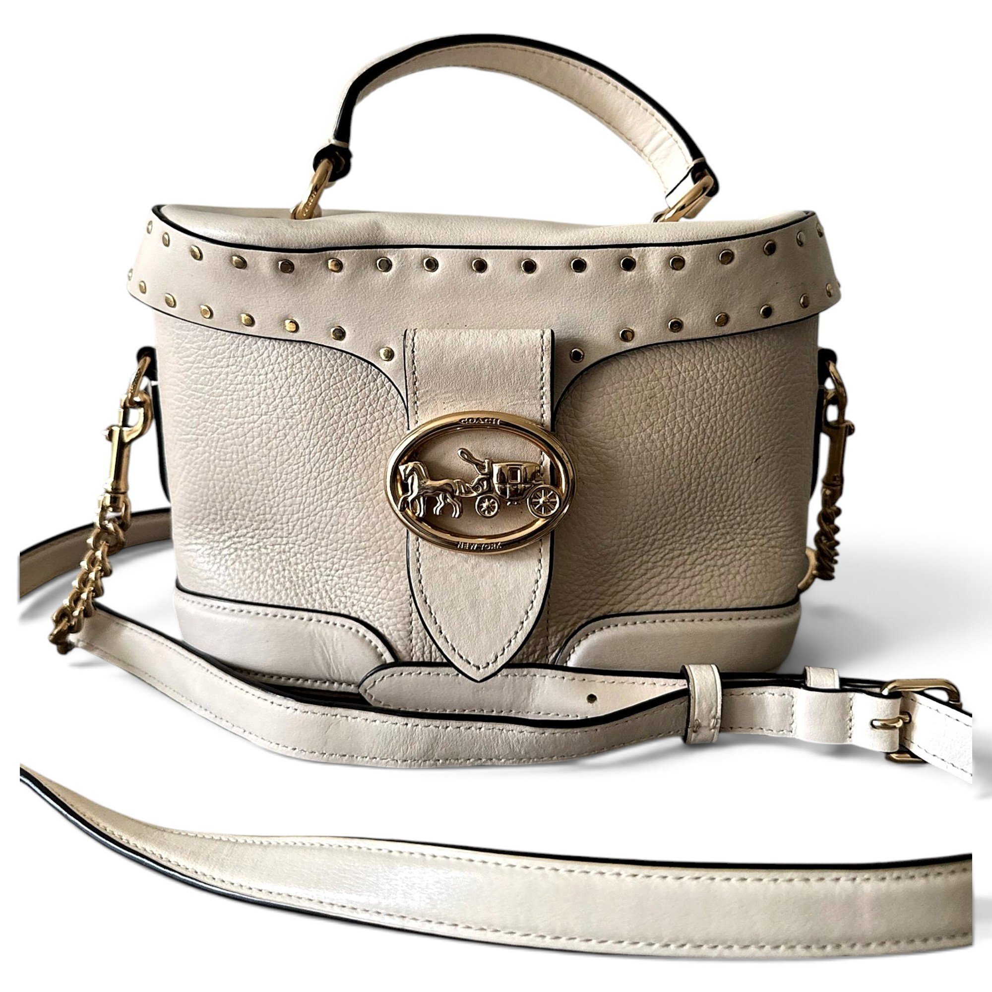 Leather crossbody bag