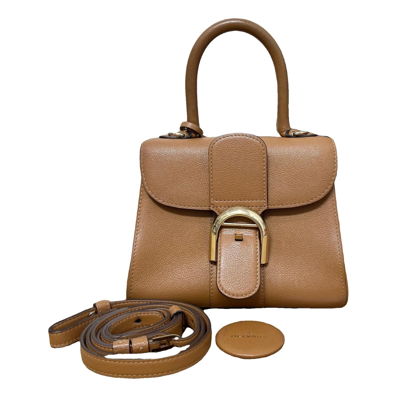 Brillant leather crossbody bag