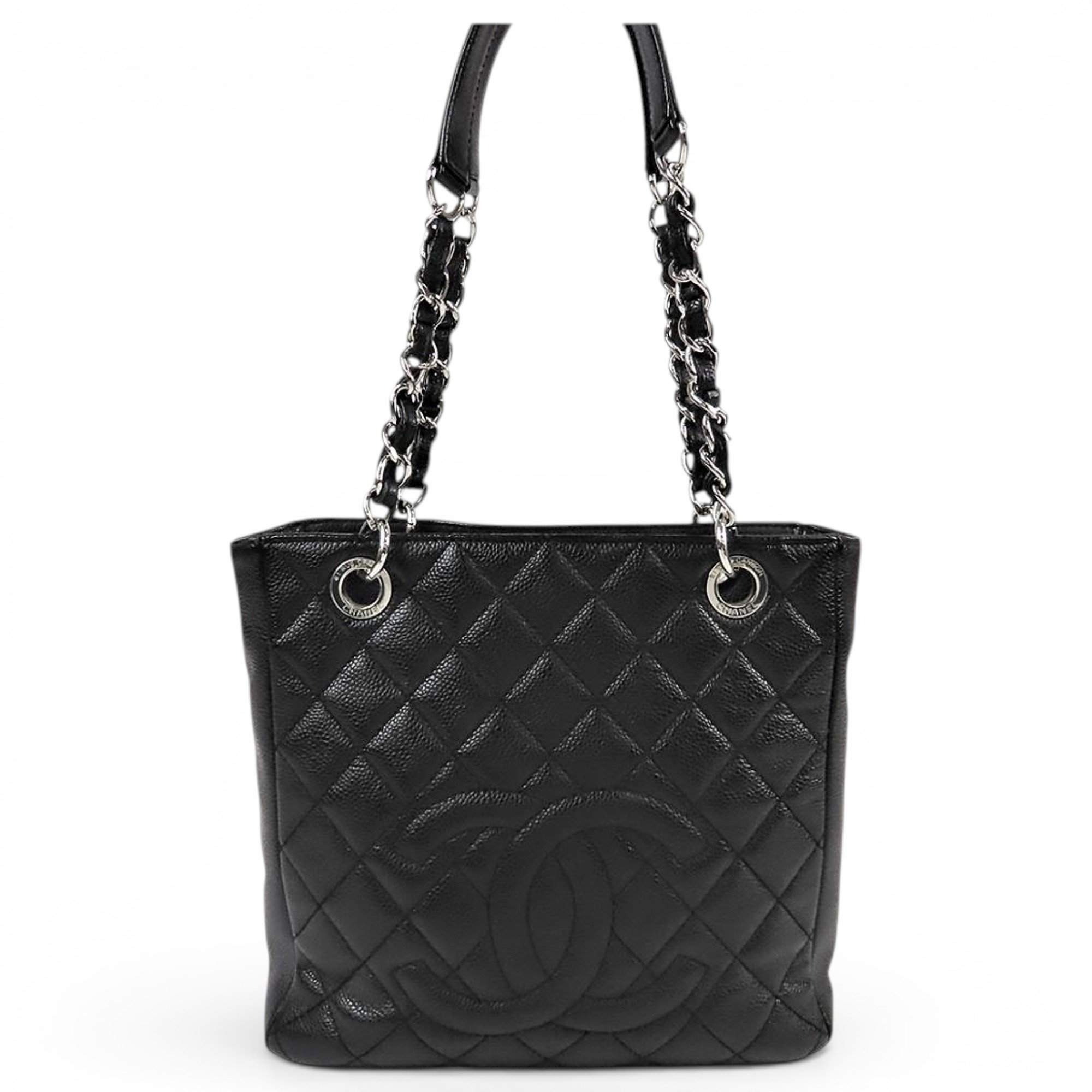 Petite Shopping Tote leather tote