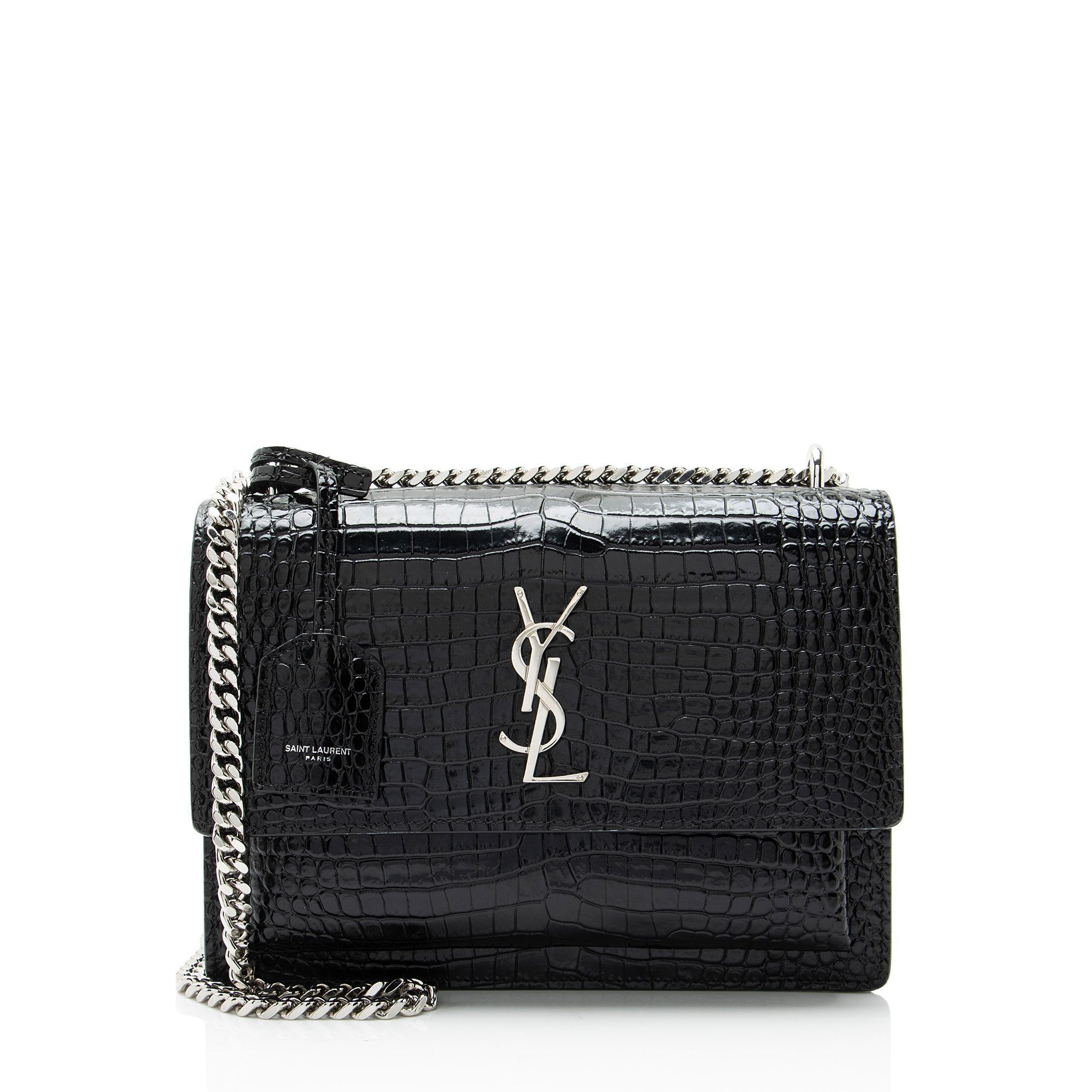 Sunset leather crossbody bag