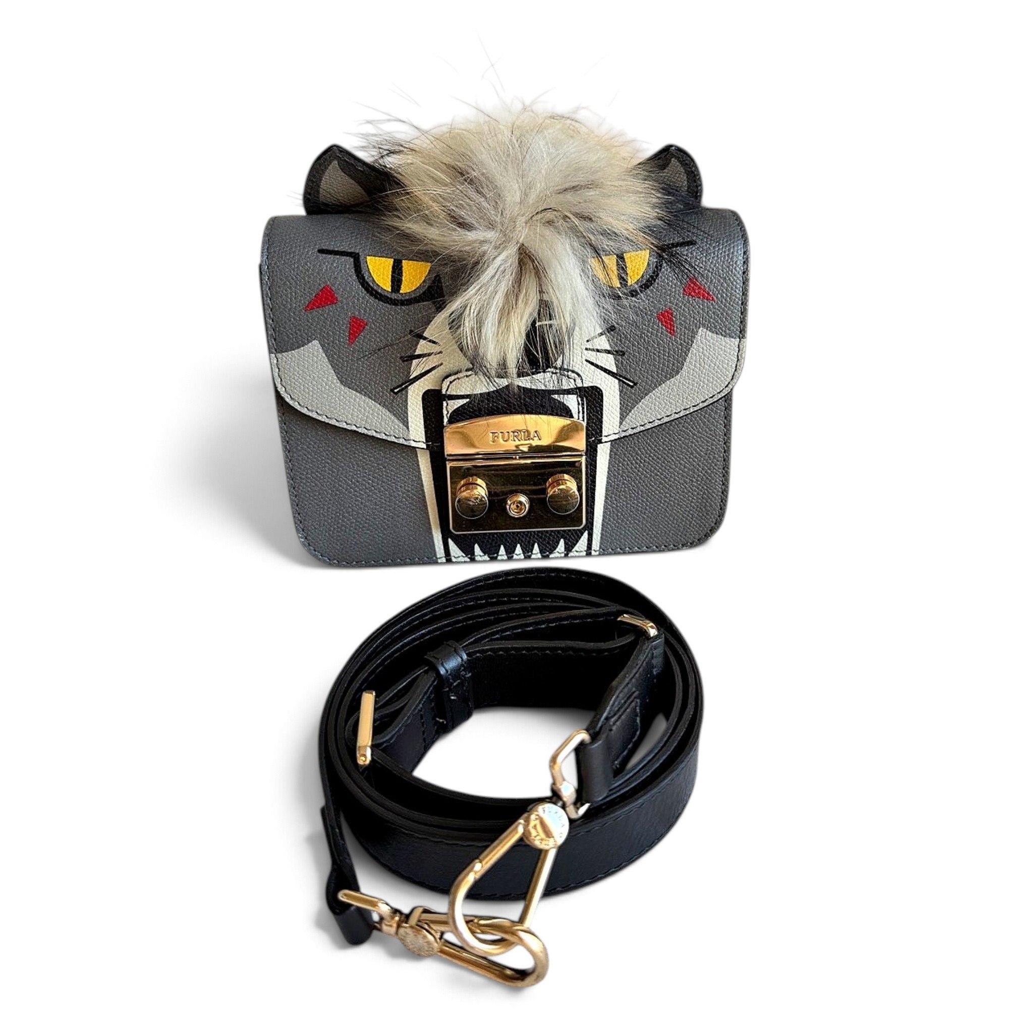 Metropolis leather crossbody bag